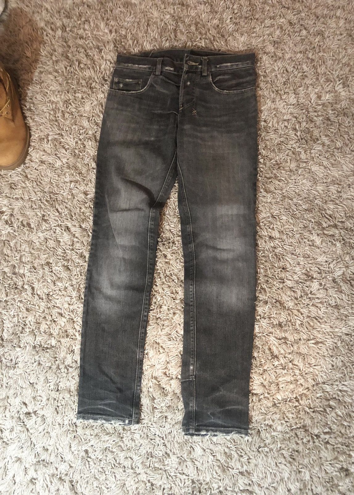image of Ksubi Jeans Slim Fit in Grey, Men's (Size 30)