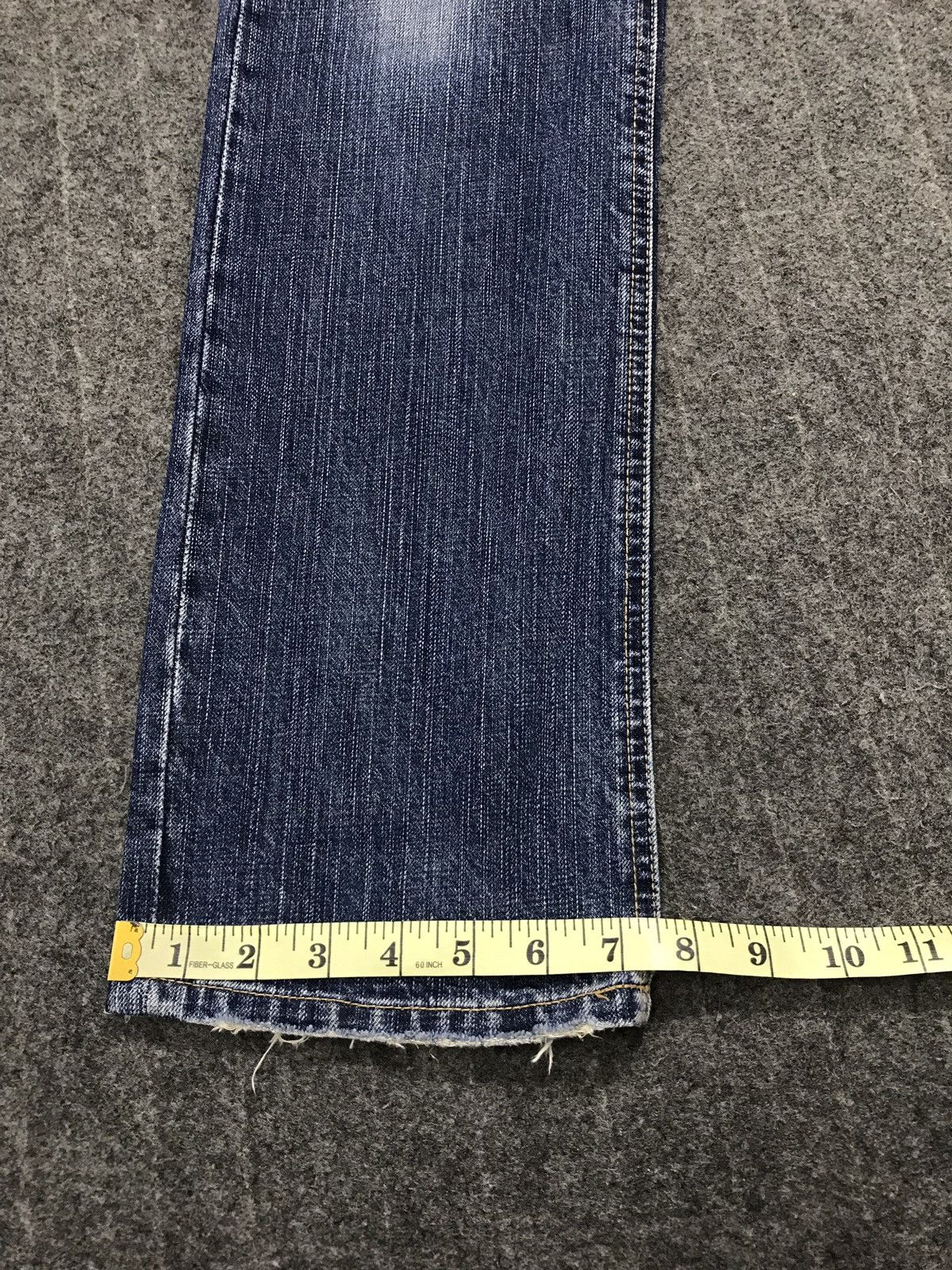Japanese Brand Vintage As Knowas De Base Embroidery Buterfly Back Denim Size US 33 - 23 Thumbnail