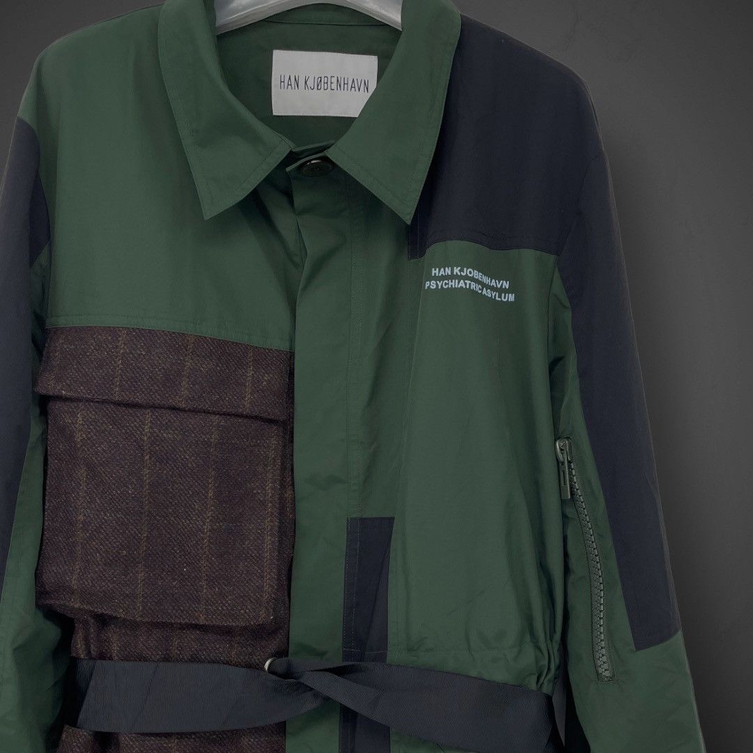 Han Kjobenhavn Archive - Psychiatric Asylum Center - Trench Coat Size US L / EU 52-54 / 3 - 4 Thumbnail