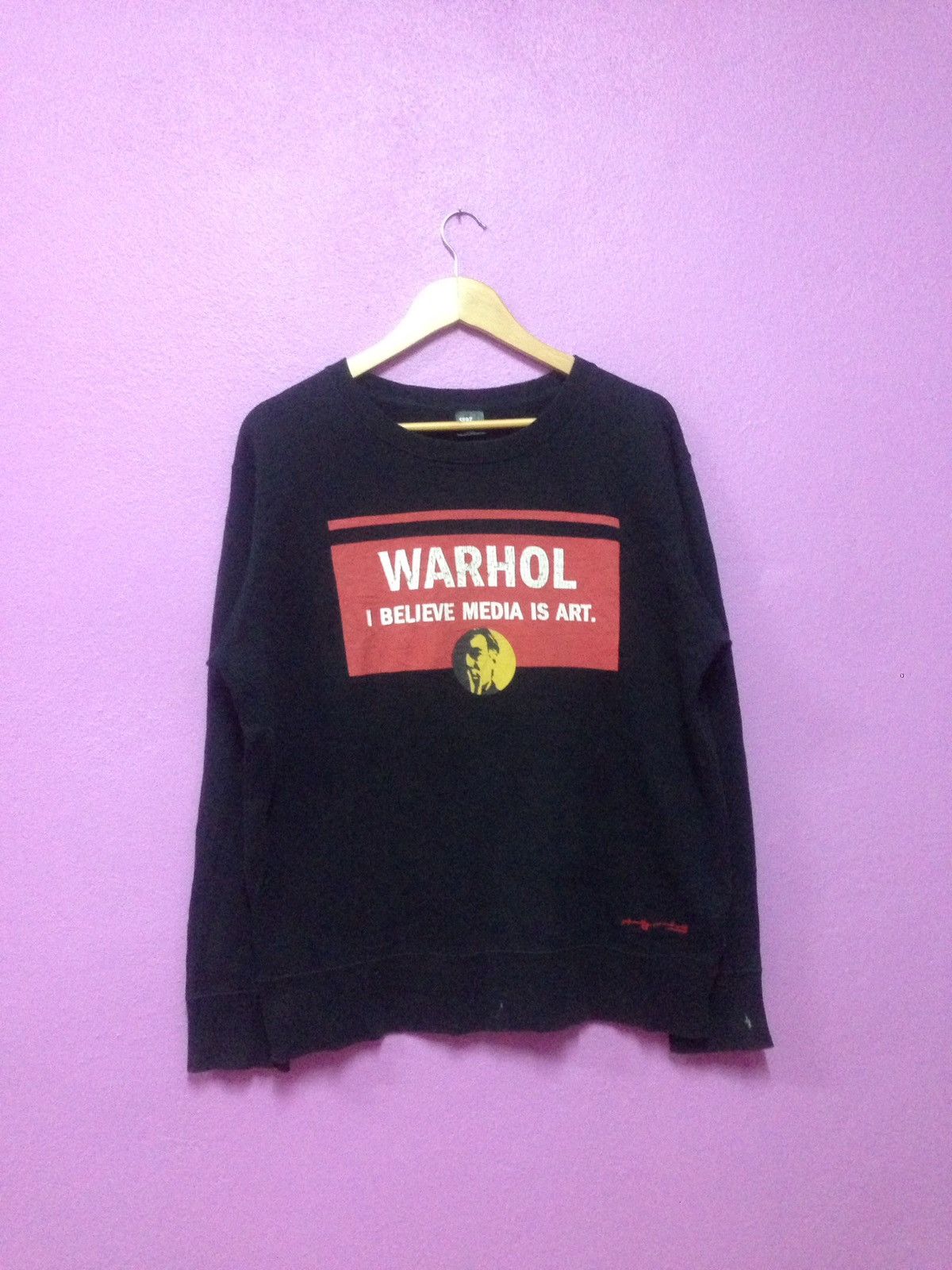 Andy Warhol × Uniqlo Vintage 90's Andy Warhol Sweatshirts Size L Size US L / EU 52-54 / 3 - 1 Thumbnail