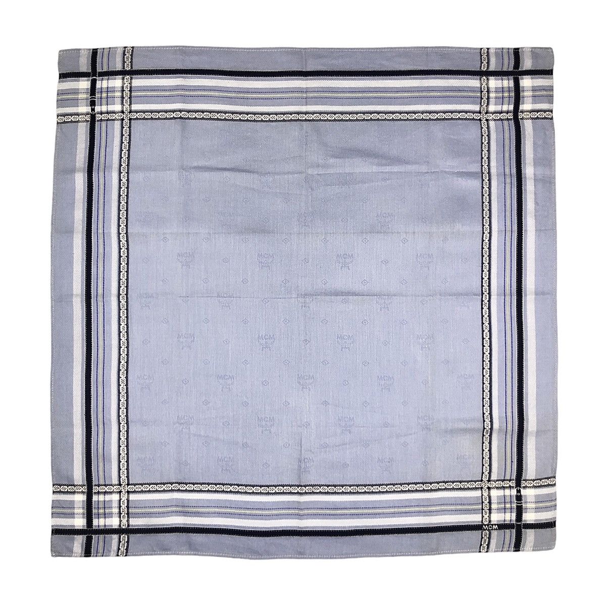 MCM MCM Printed Logo Pattern Handkerchief Pocketsquare Size ONE SIZE - 2 Thumbnail