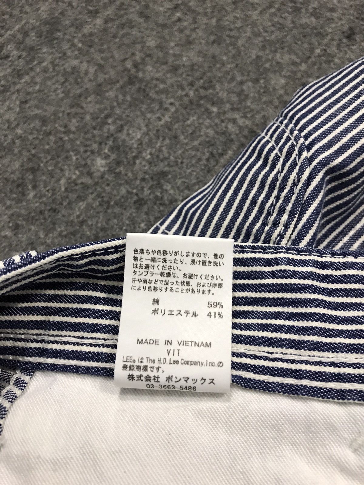 Japanese Brand × Lee Vintage Lee Sanforized Carpenter Workwear Painting Style Size US 32 / EU 48 - 17 Thumbnail