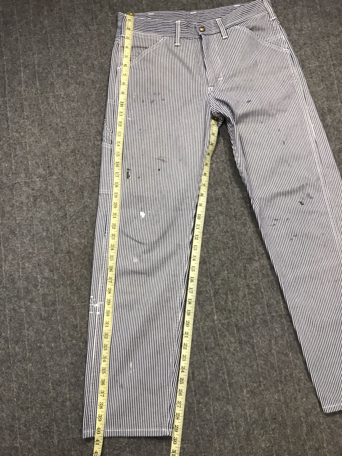 Japanese Brand × Lee Vintage Lee Sanforized Carpenter Workwear Painting Style Size US 32 / EU 48 - 20 Thumbnail
