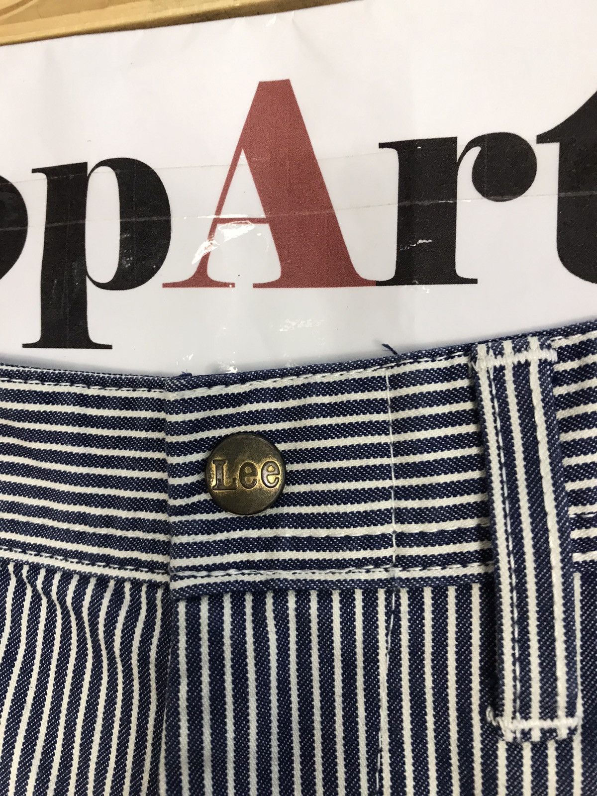 Japanese Brand × Lee Vintage Lee Sanforized Carpenter Workwear Painting Style Size US 32 / EU 48 - 9 Thumbnail