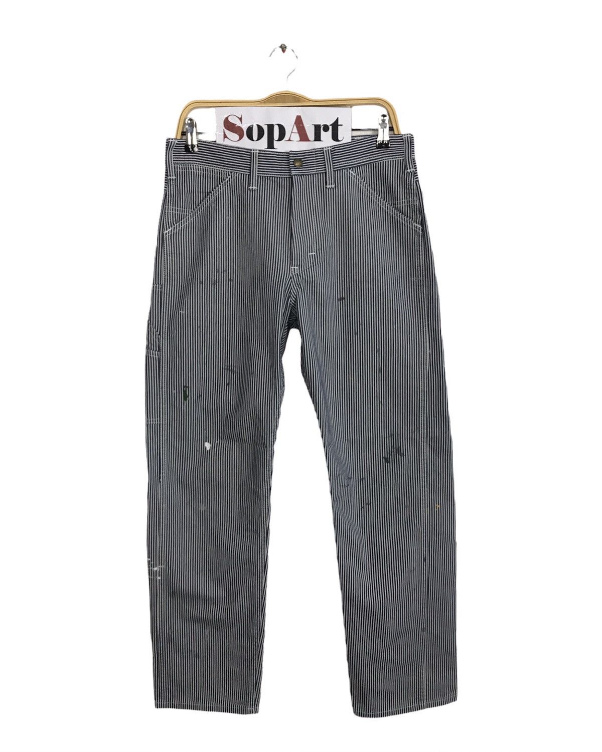 Japanese Brand × Lee Vintage Lee Sanforized Carpenter Workwear Painting Style Size US 32 / EU 48 - 1 Thumbnail