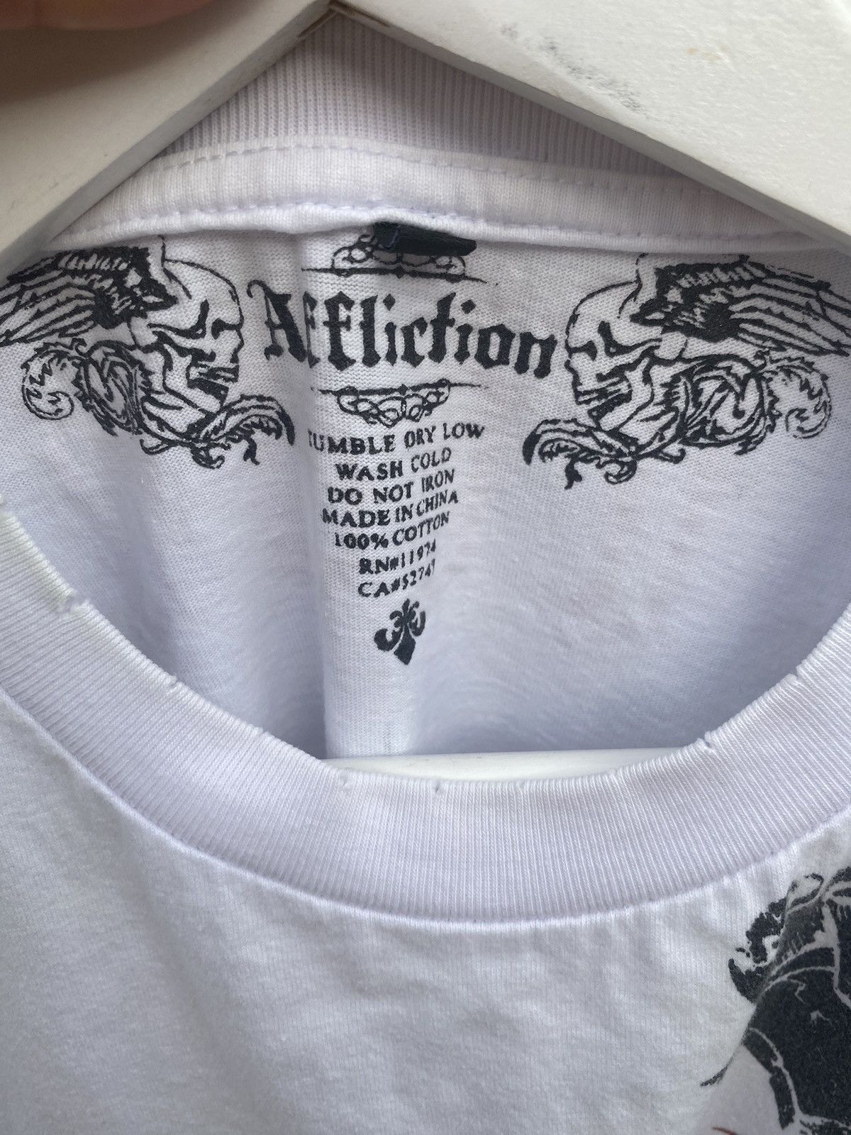 Affliction Affliction Velvet Cross with Wings Shirt Size US XXL / EU 58 / 5 - 8 Thumbnail