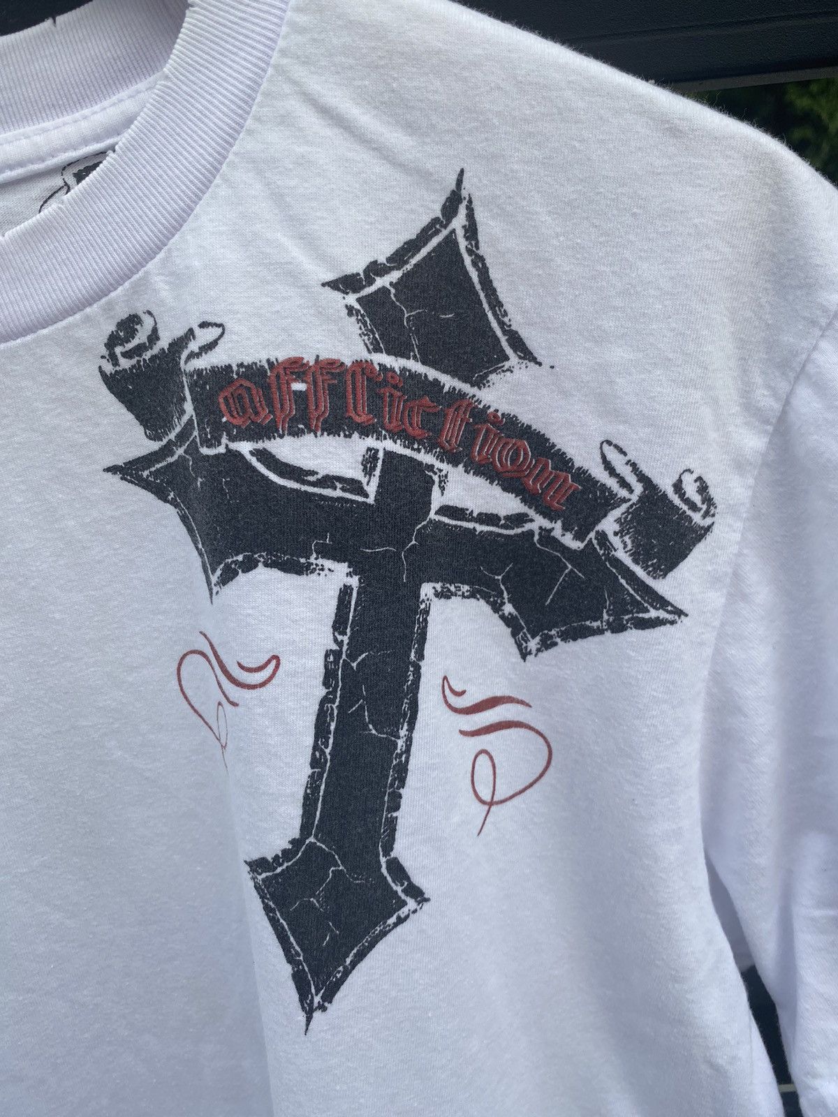 Affliction Affliction Velvet Cross with Wings Shirt Size US XXL / EU 58 / 5 - 4 Thumbnail