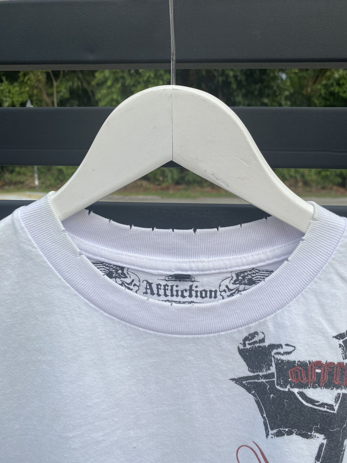 Affliction Affliction Velvet Cross with Wings Shirt Size US XXL / EU 58 / 5 - 3 Thumbnail