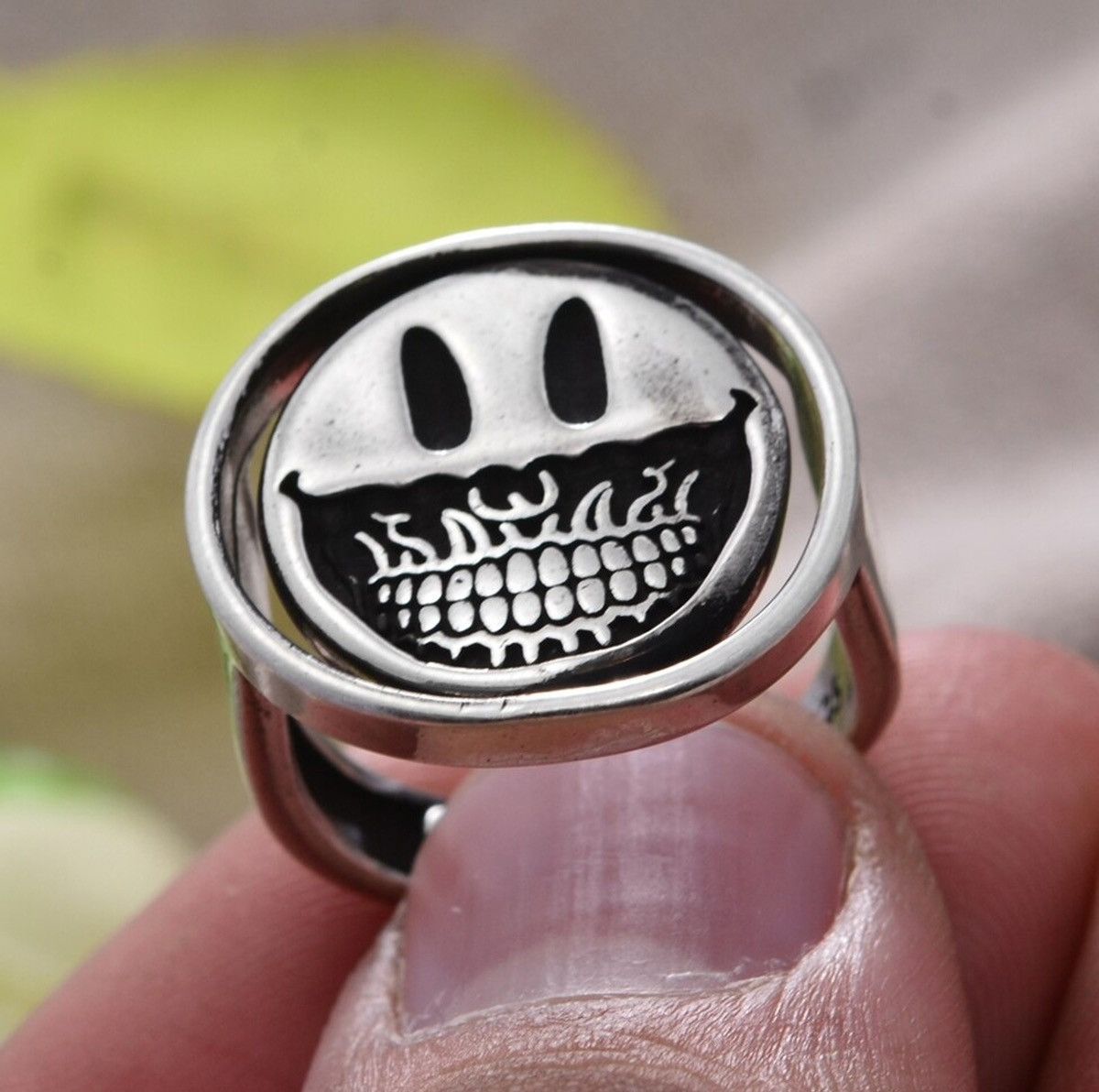 Jewelry × Other Smiley Face Flip Ring Size ONE SIZE - 1 Thumbnail