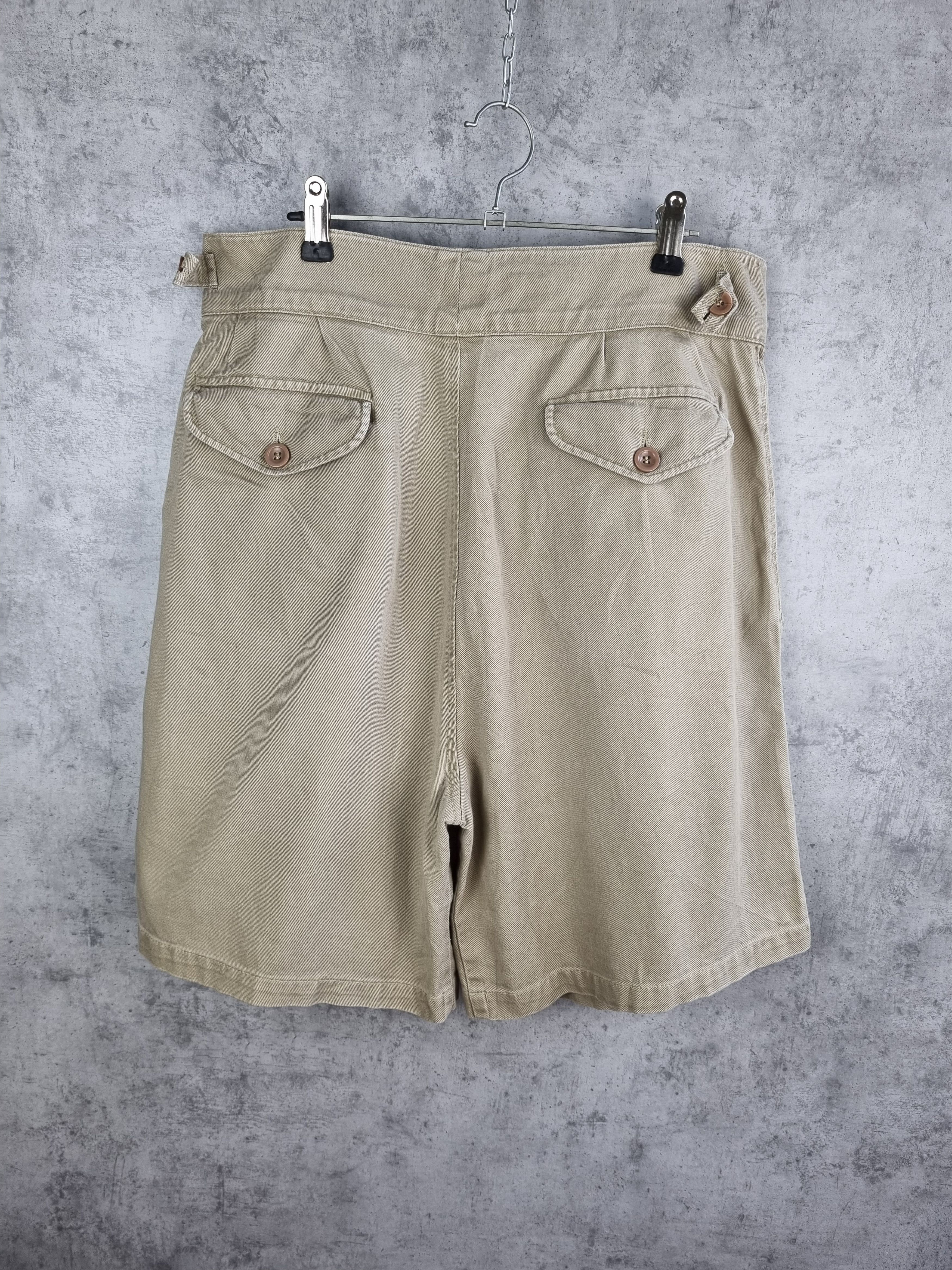 Banana Republic × Vintage Very rare 80s Banana Republic Savana Safari Shorts Size US 32 / EU 48 - 6 Thumbnail