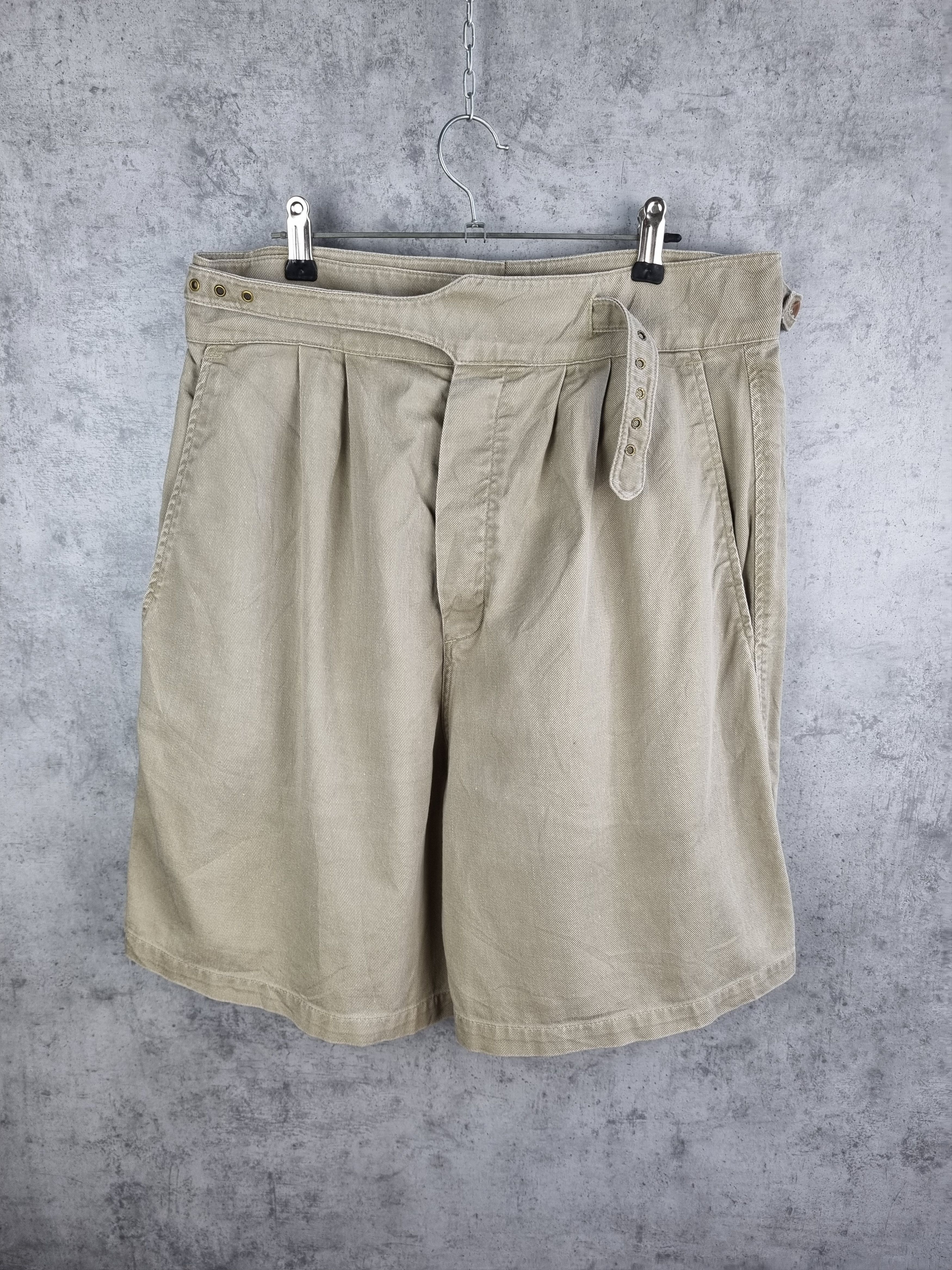 Banana Republic × Vintage Very rare 80s Banana Republic Savana Safari Shorts Size US 32 / EU 48 - 2 Thumbnail