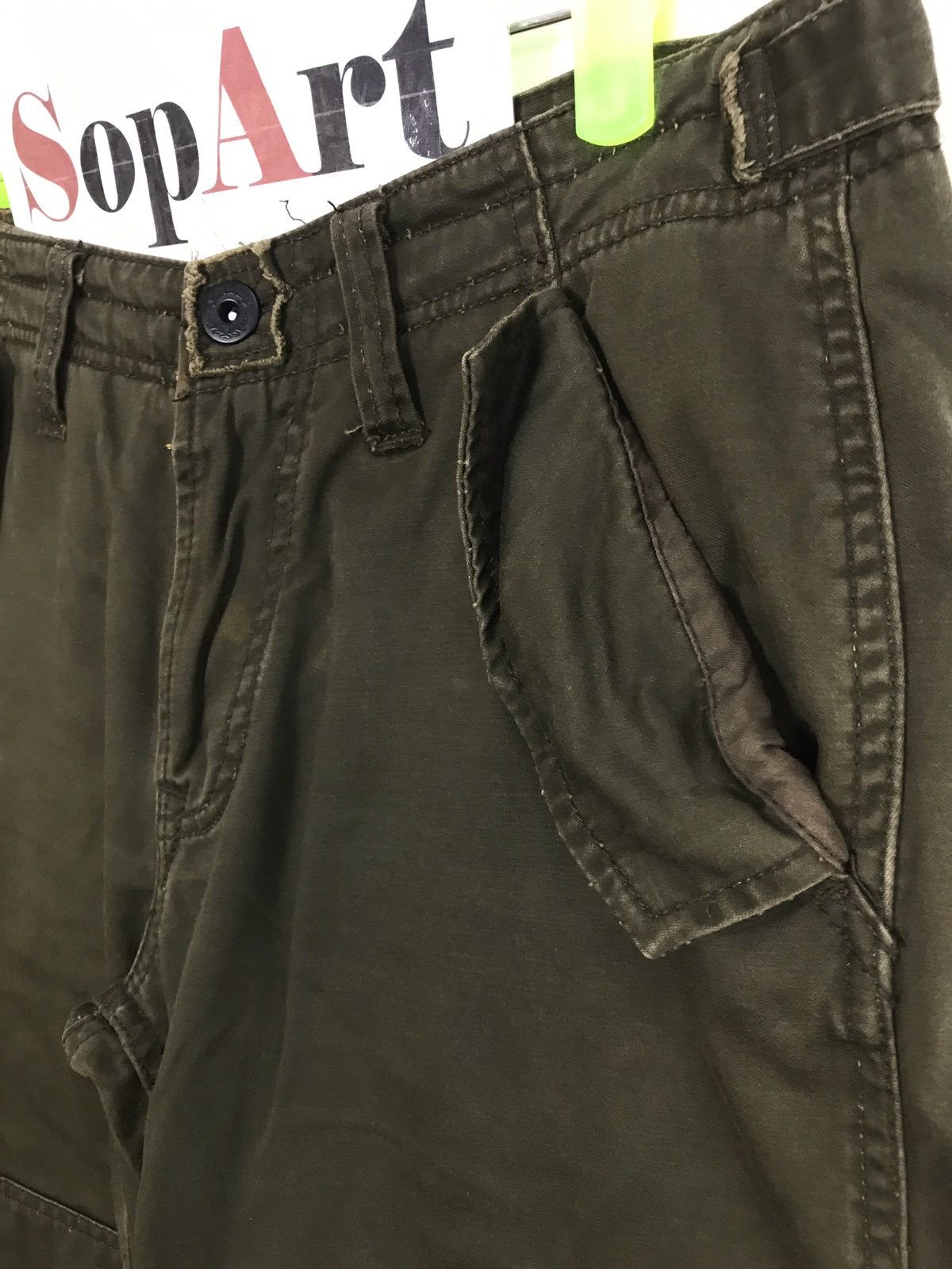 Global Work Hype Global Work Cargo Pants Tactical Steam Punk Trouser Size US 32 / EU 48 - 4 Thumbnail