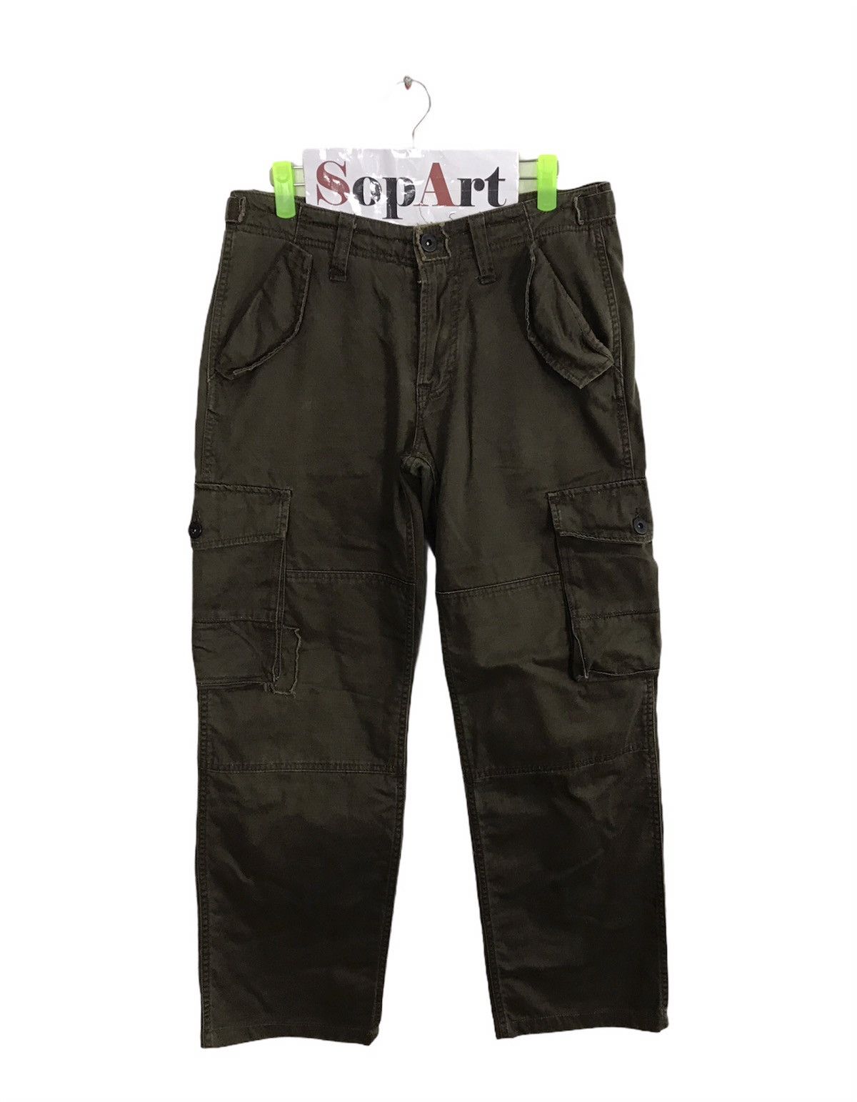 Global Work Hype Global Work Cargo Pants Tactical Steam Punk Trouser Size US 32 / EU 48 - 1 Thumbnail