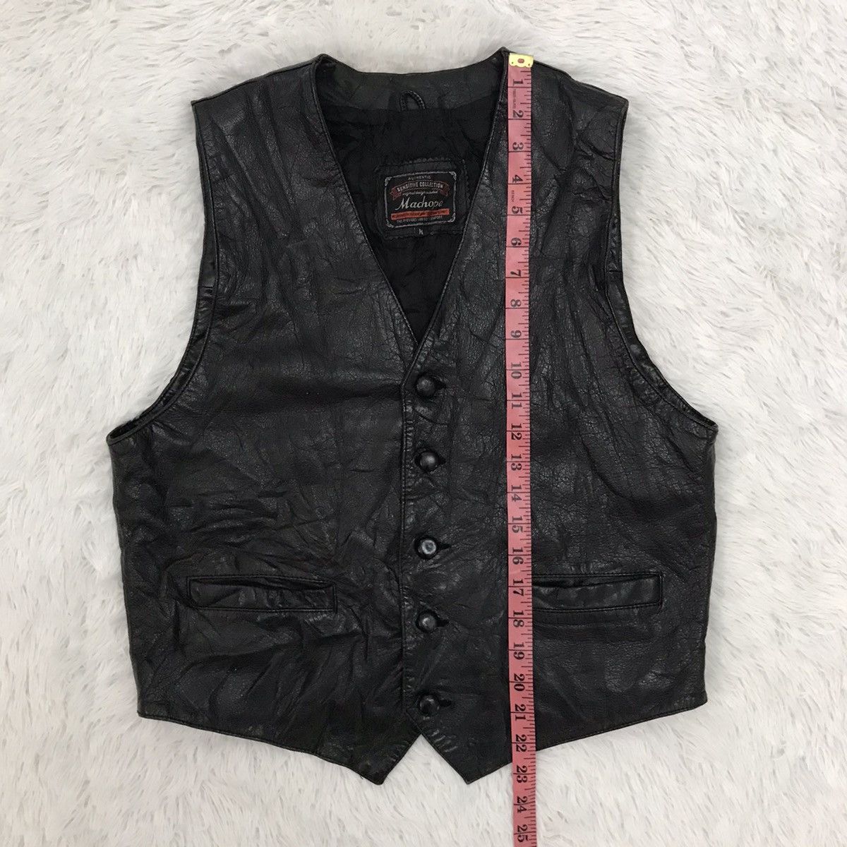 Leather Machope Vest Size US M / EU 48-50 / 2 - 17 Thumbnail