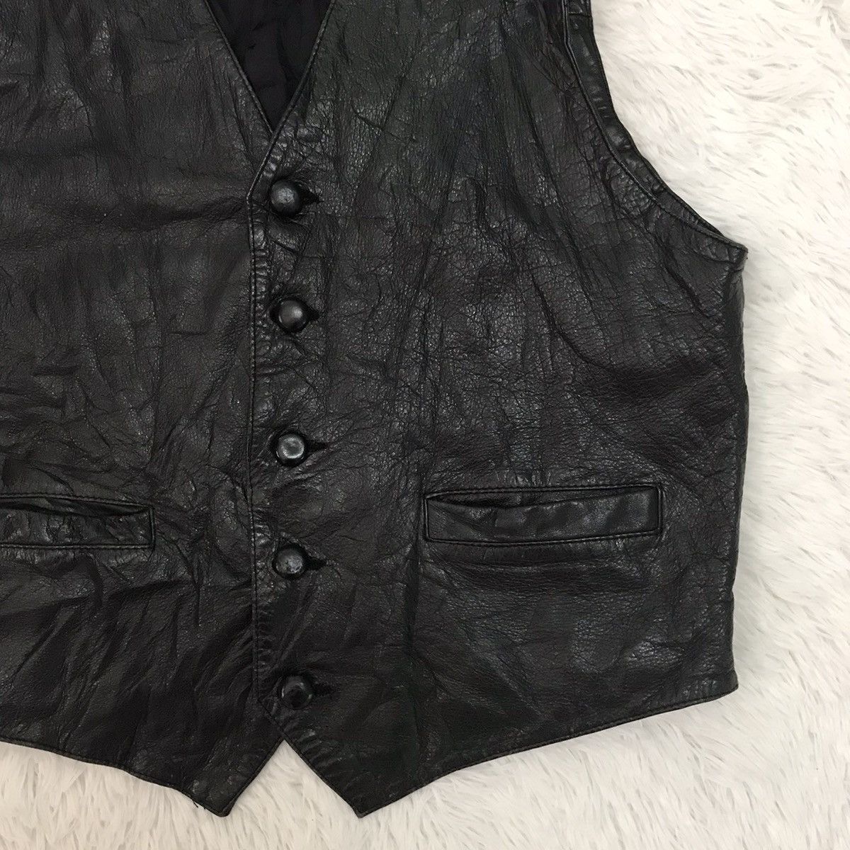 Leather Machope Vest Size US M / EU 48-50 / 2 - 5 Thumbnail