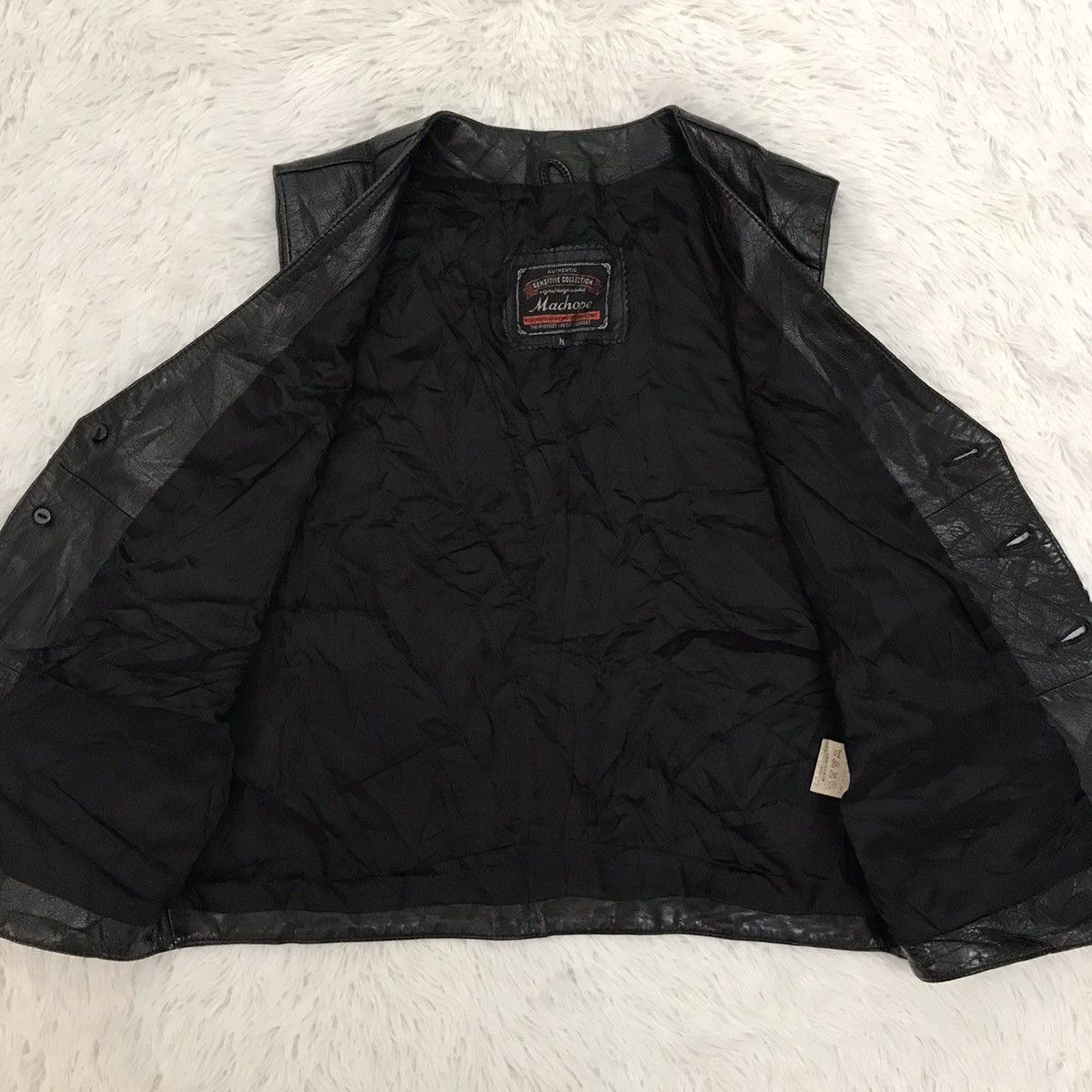 Leather Machope Vest Size US M / EU 48-50 / 2 - 12 Thumbnail