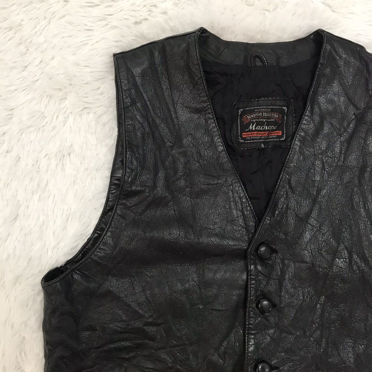 Leather Machope Vest Size US M / EU 48-50 / 2 - 3 Thumbnail