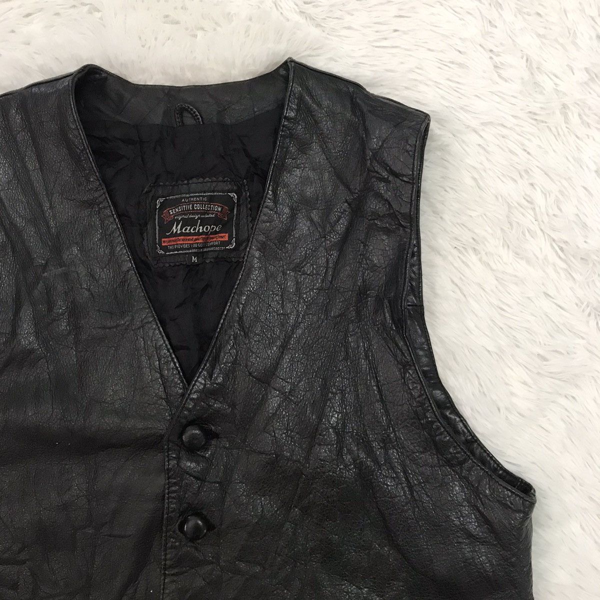 Leather Machope Vest Size US M / EU 48-50 / 2 - 4 Thumbnail