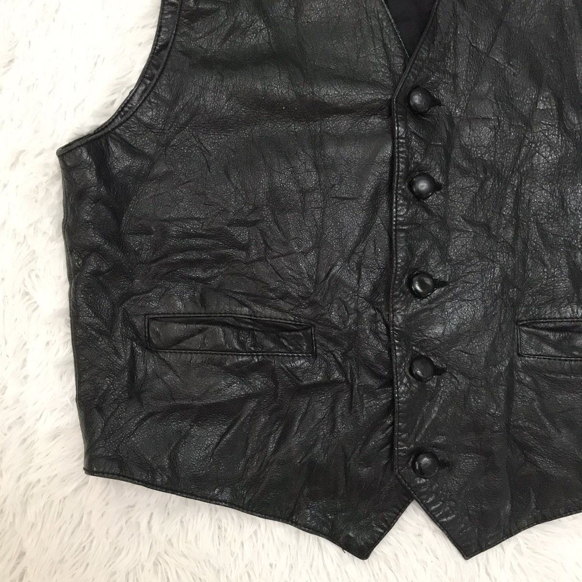 Leather Machope Vest Size US M / EU 48-50 / 2 - 6 Thumbnail