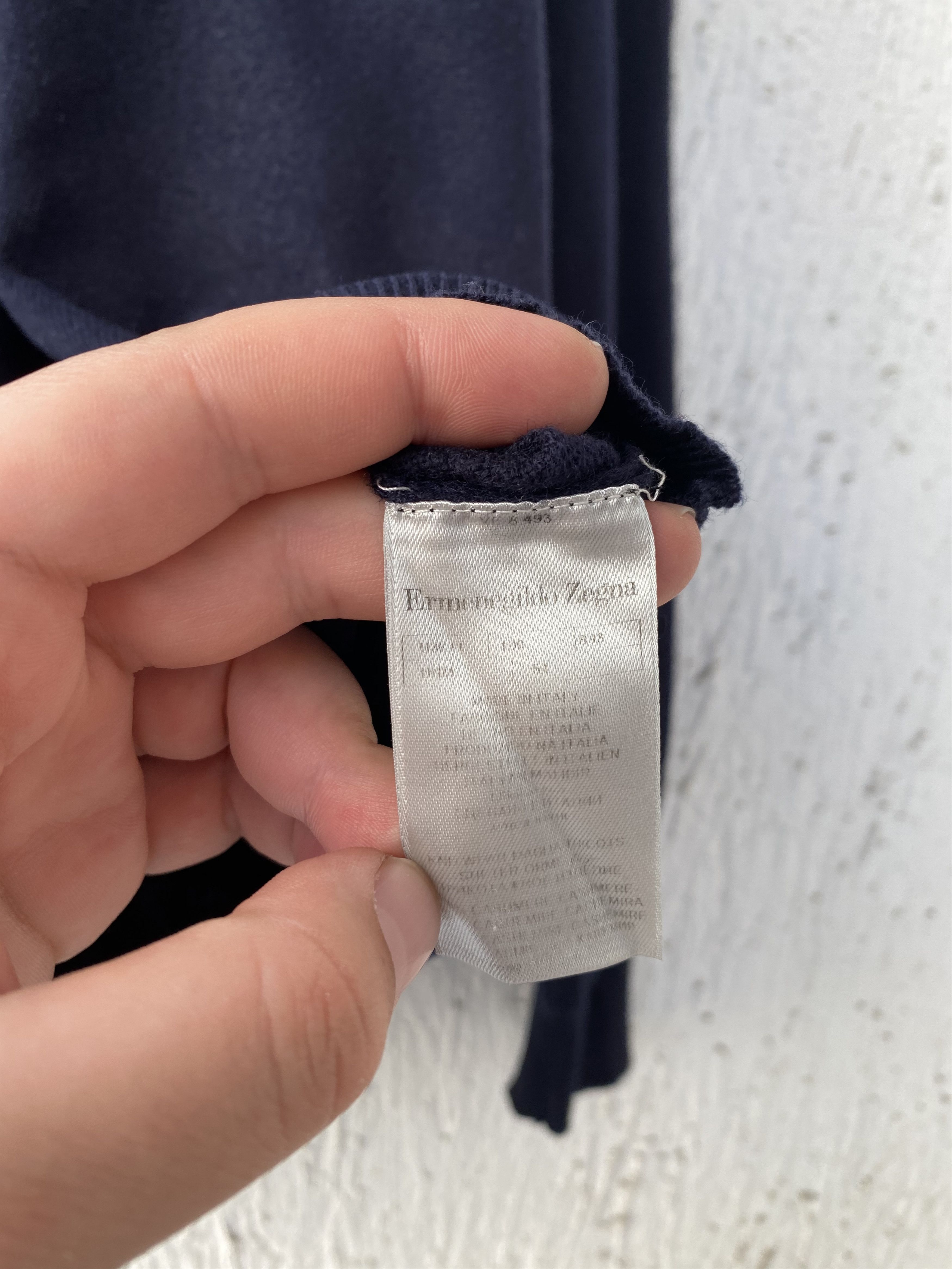Ermenegildo Zegna cashmere v-neck sweater Size US XL / EU 56 / 4 - 4 Thumbnail