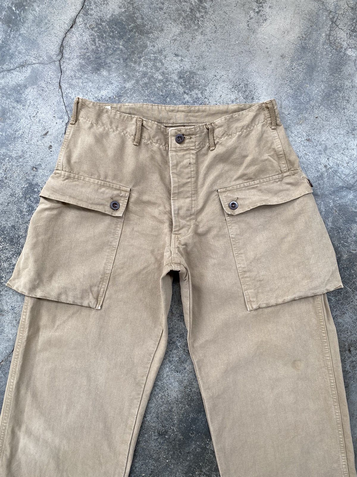 Johnbull Vintage 90s John Bull Inspired Army M-43 Cargo Pants Size US 32 / EU 48 - 3 Thumbnail