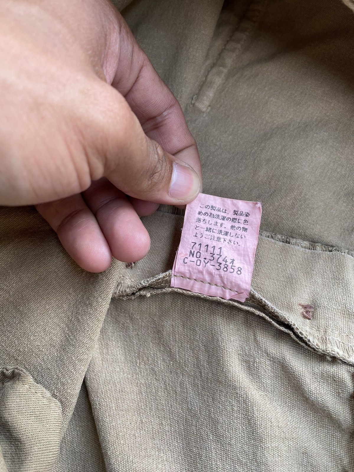 Johnbull Vintage 90s John Bull Inspired Army M-43 Cargo Pants Size US 32 / EU 48 - 16 Thumbnail