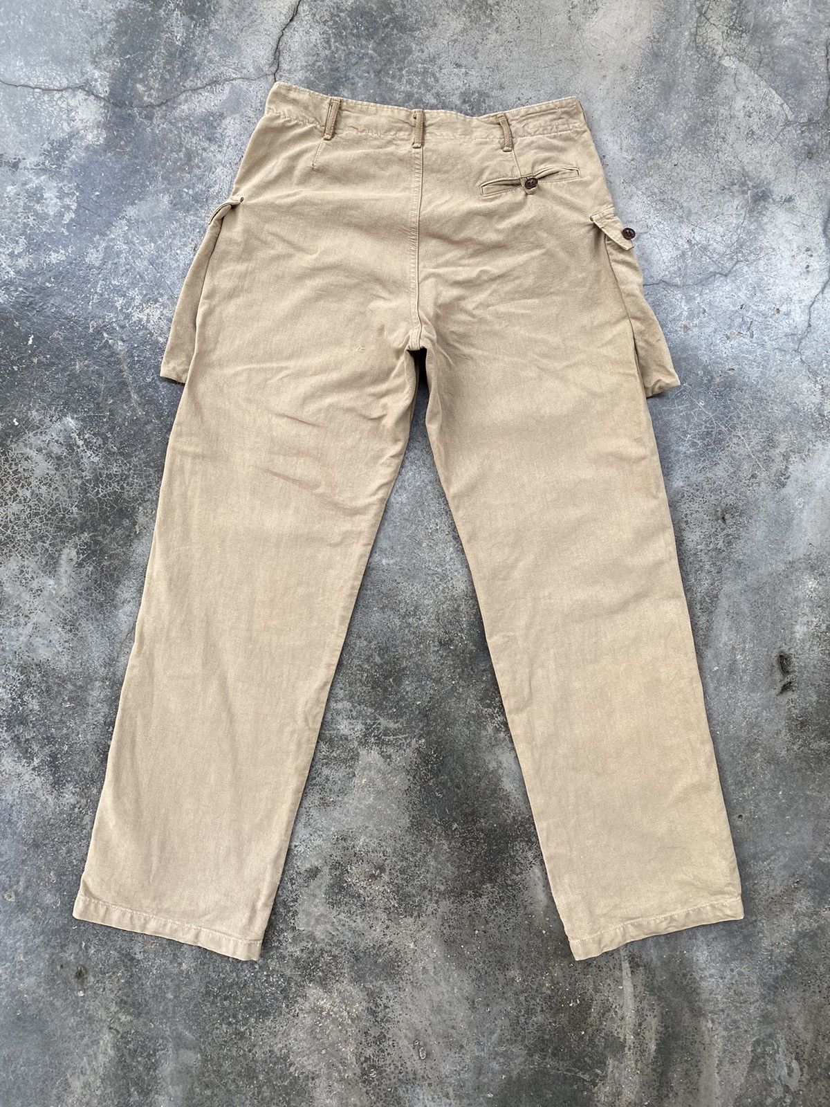 Johnbull Vintage 90s John Bull Inspired Army M-43 Cargo Pants Size US 32 / EU 48 - 2 Thumbnail