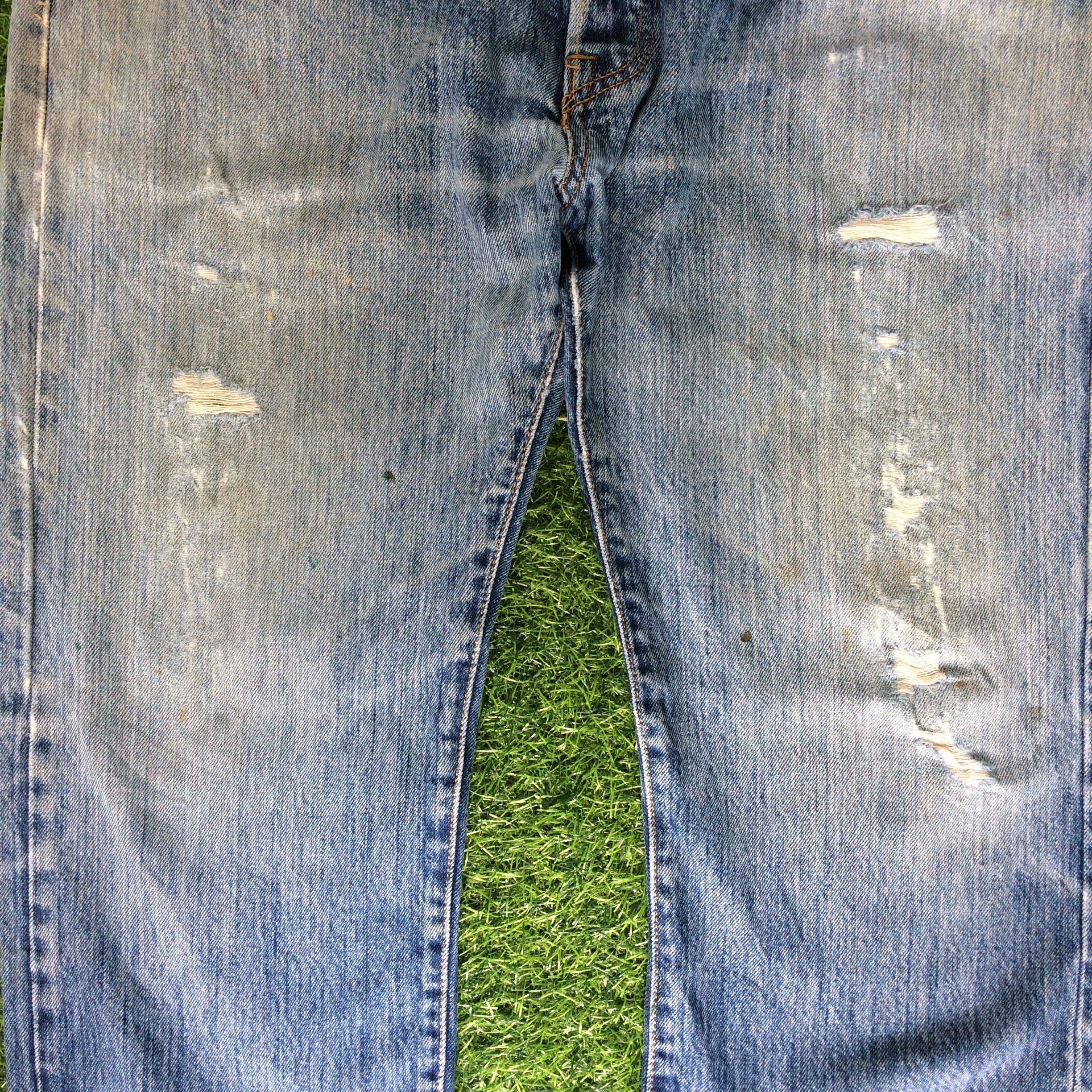 Levi's × Vintage Levis 501 Dirty Jeans #B-080 Size US 34 / EU 50 - 4 Thumbnail