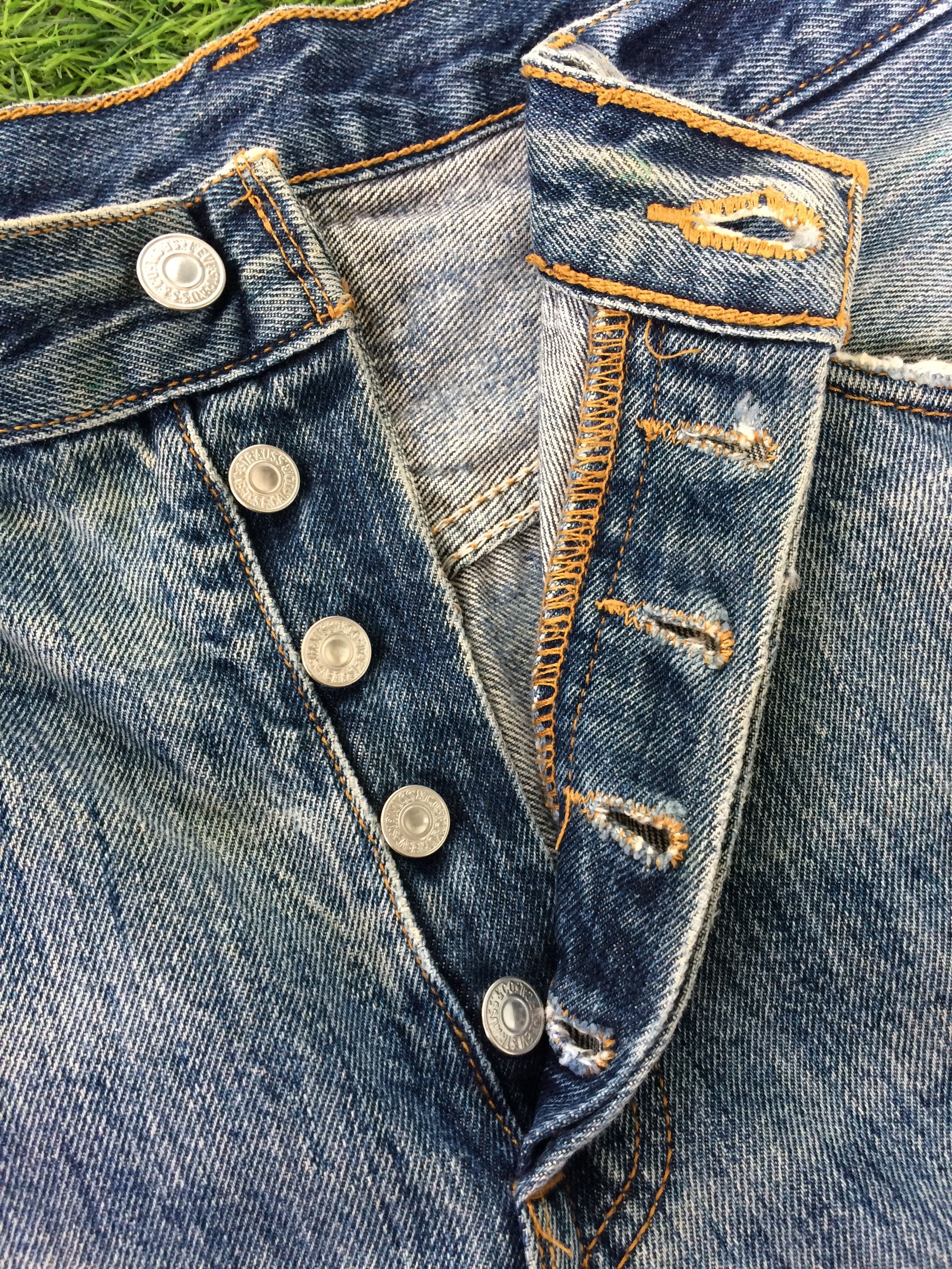 Levi's × Vintage Levis 501 Dirty Jeans #B-080 Size US 34 / EU 50 - 3 Thumbnail