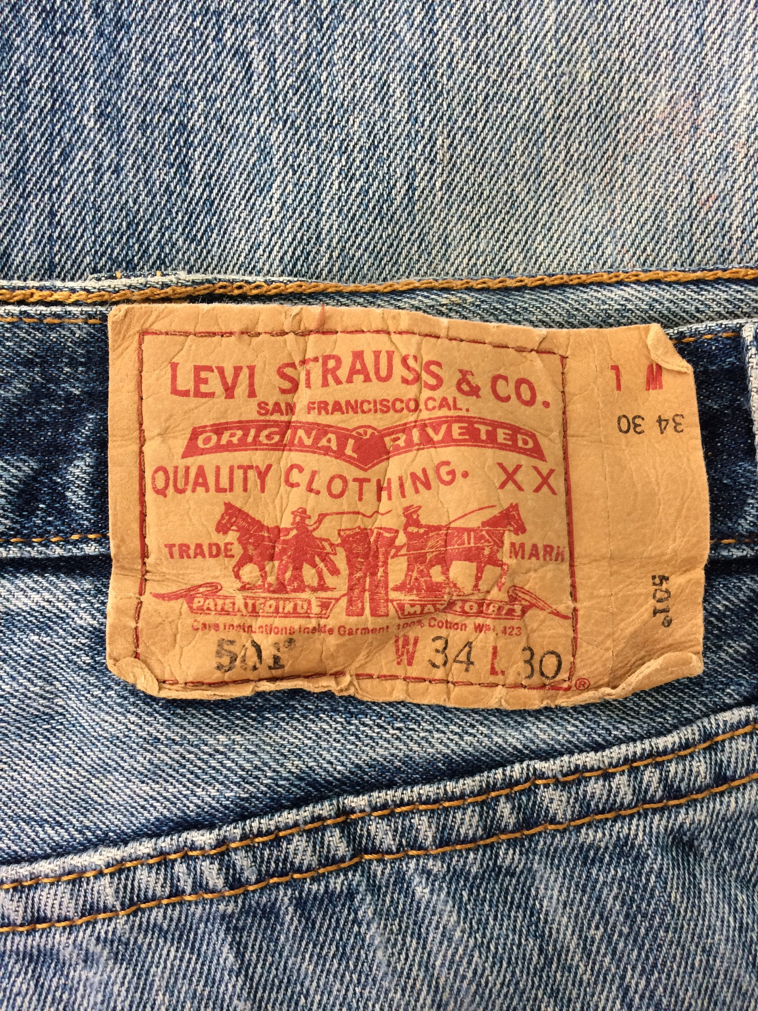 Levi's × Vintage Levis 501 Dirty Jeans #B-080 Size US 34 / EU 50 - 8 Thumbnail