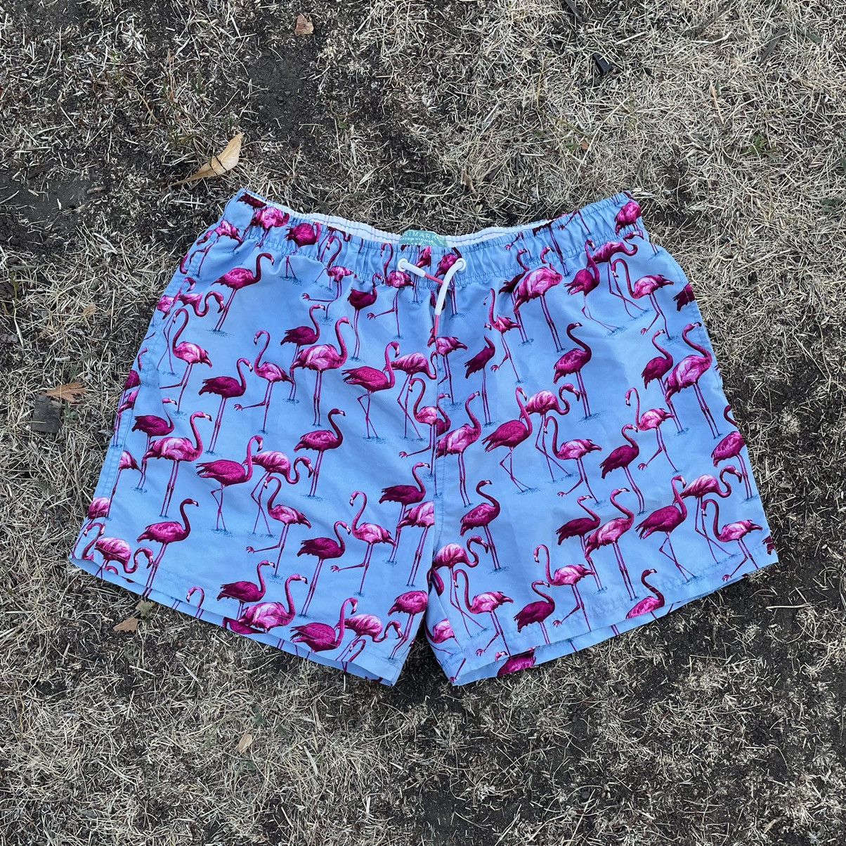 Vintage Vintage 90s Flamingo All Over Print Shorts Streetwear 32 Size US 32 / EU 48 - 1 Thumbnail