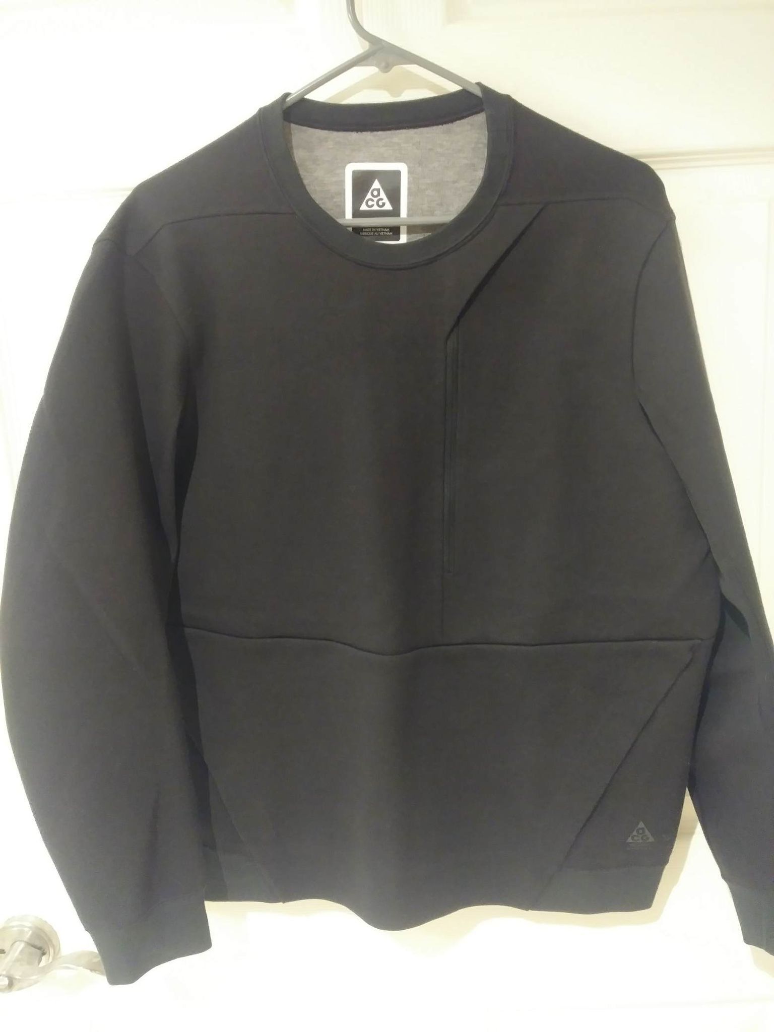 Nike ACG NikeLab ACG Tech Fleece Crewneck 810125-010 Size US M / EU 48-50 / 2 - 2 Thumbnail
