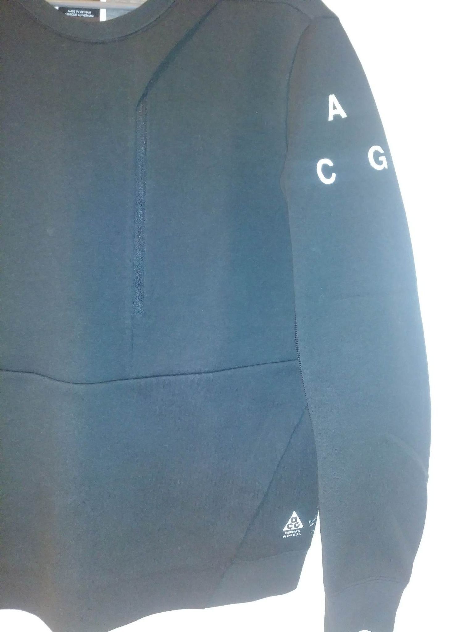 Nike ACG NikeLab ACG Tech Fleece Crewneck 810125-010 Size US M / EU 48-50 / 2 - 6 Thumbnail