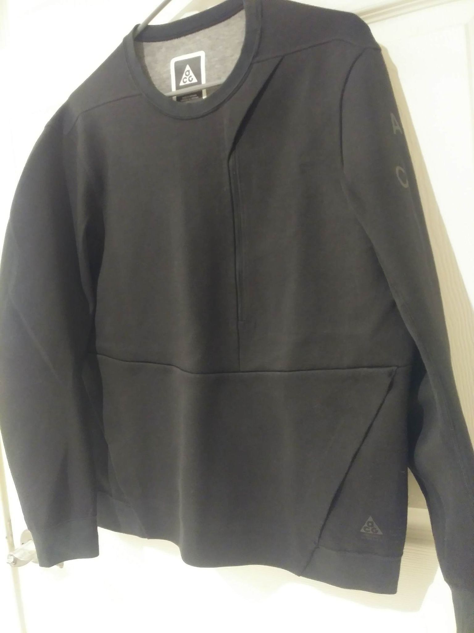 Nike ACG NikeLab ACG Tech Fleece Crewneck 810125-010 Size US M / EU 48-50 / 2 - 3 Thumbnail