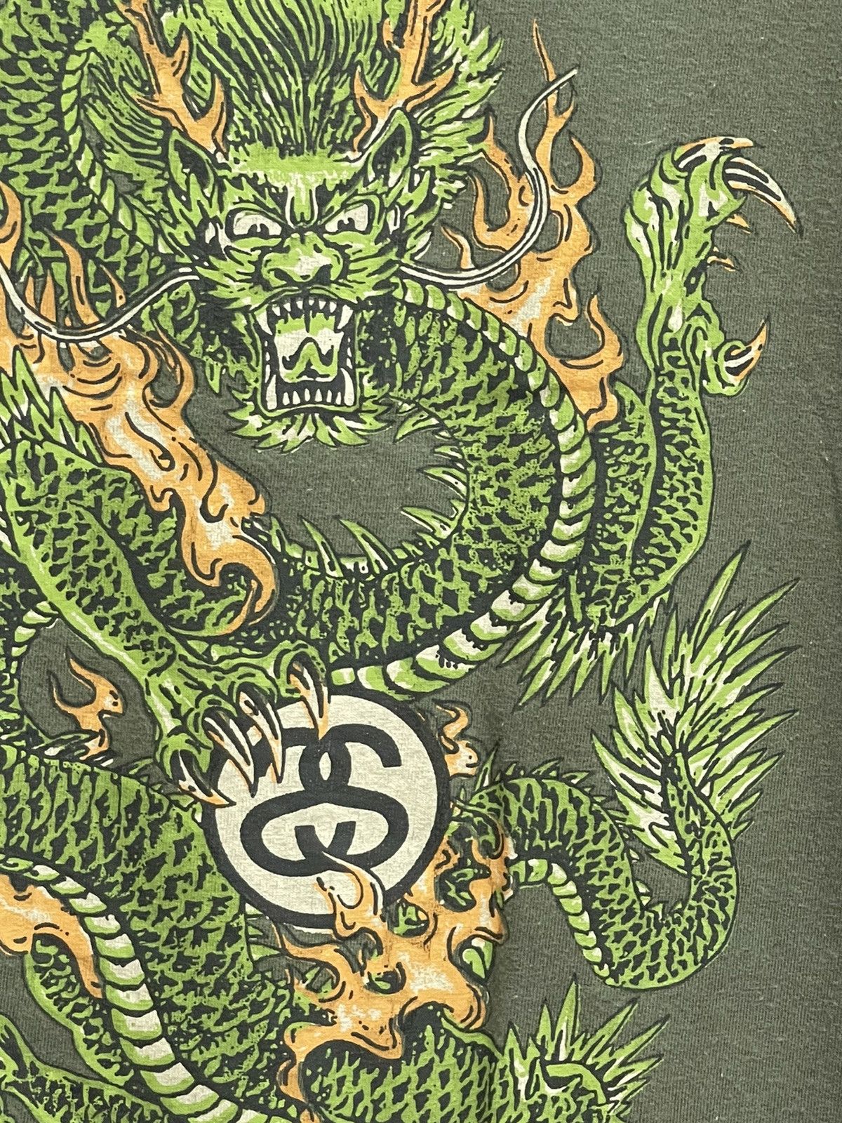 Stussy Vintage 90's Stussy- Dragon Very Rare Size US L / EU 52-54 / 3 - 4 Thumbnail