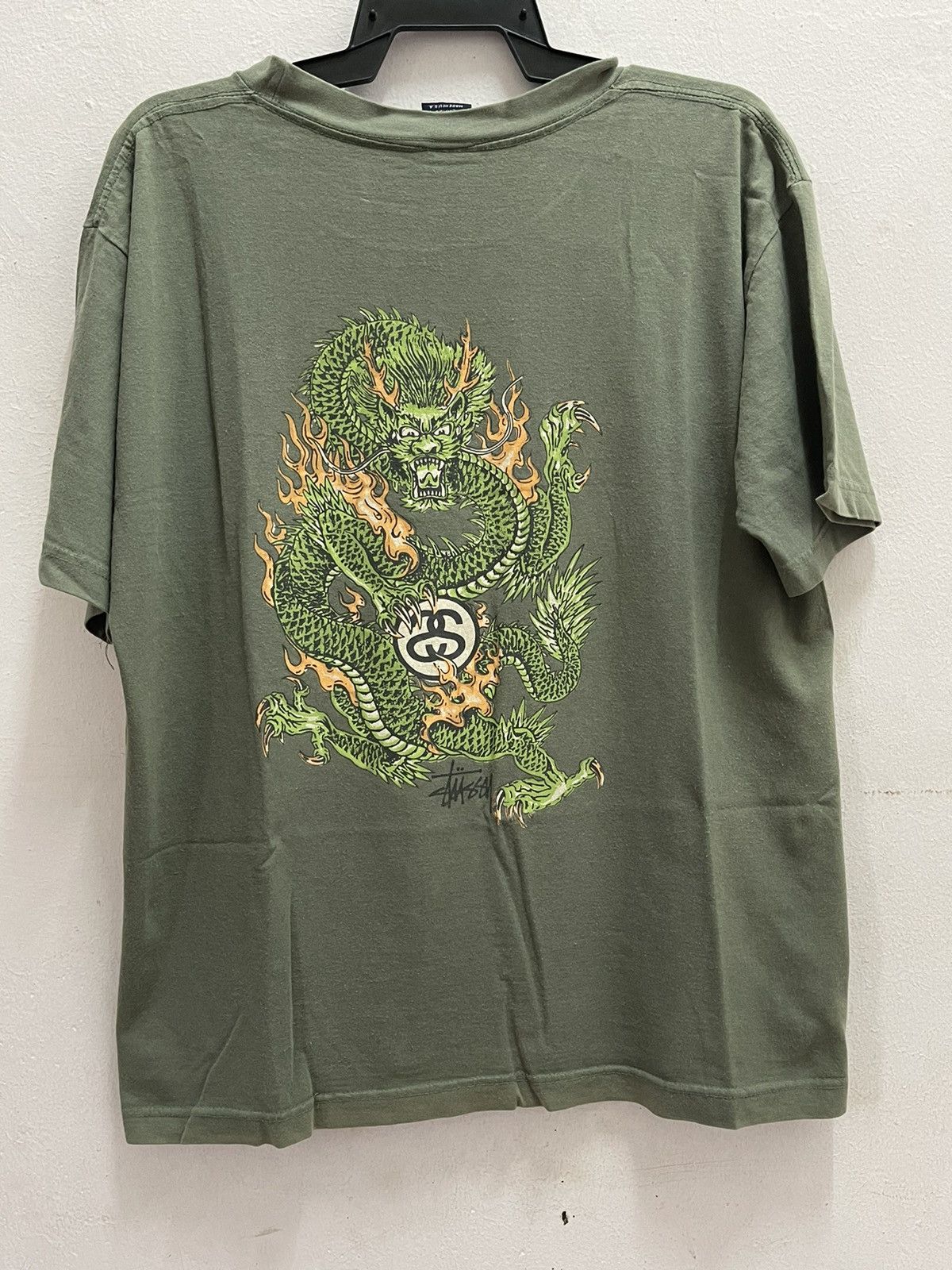 Stussy Vintage 90's Stussy- Dragon Very Rare Size US L / EU 52-54 / 3 - 1 Thumbnail
