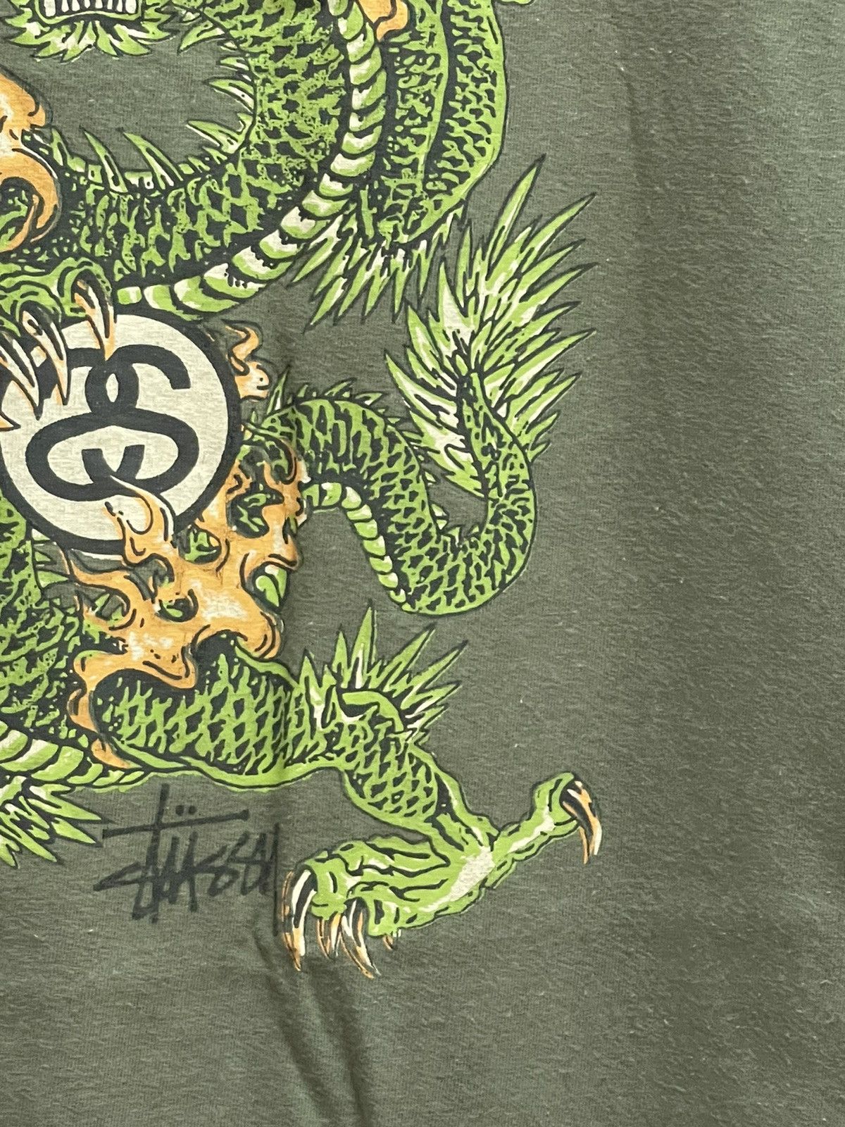 Stussy Vintage 90's Stussy- Dragon Very Rare Size US L / EU 52-54 / 3 - 6 Thumbnail