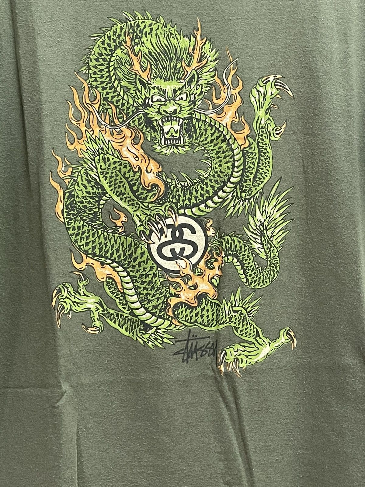 Stussy Vintage 90's Stussy- Dragon Very Rare Size US L / EU 52-54 / 3 - 2 Thumbnail