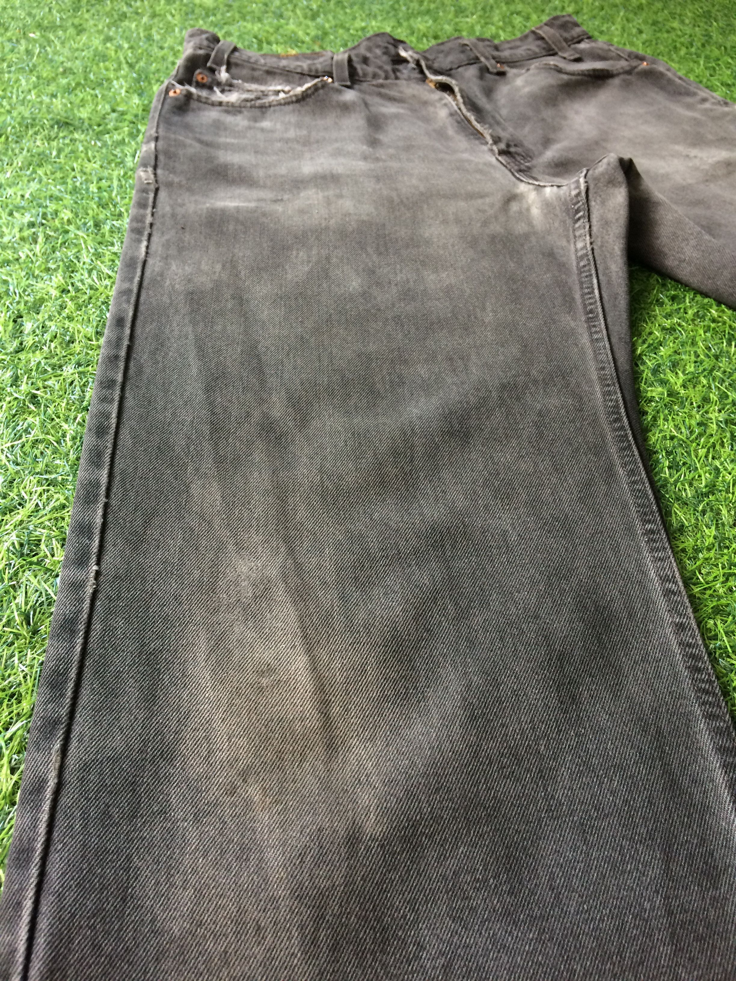 Levi's × Vintage Levis 550 Faded Black Wash Jeans #B-691 Size US 34 / EU 50 - 6 Thumbnail