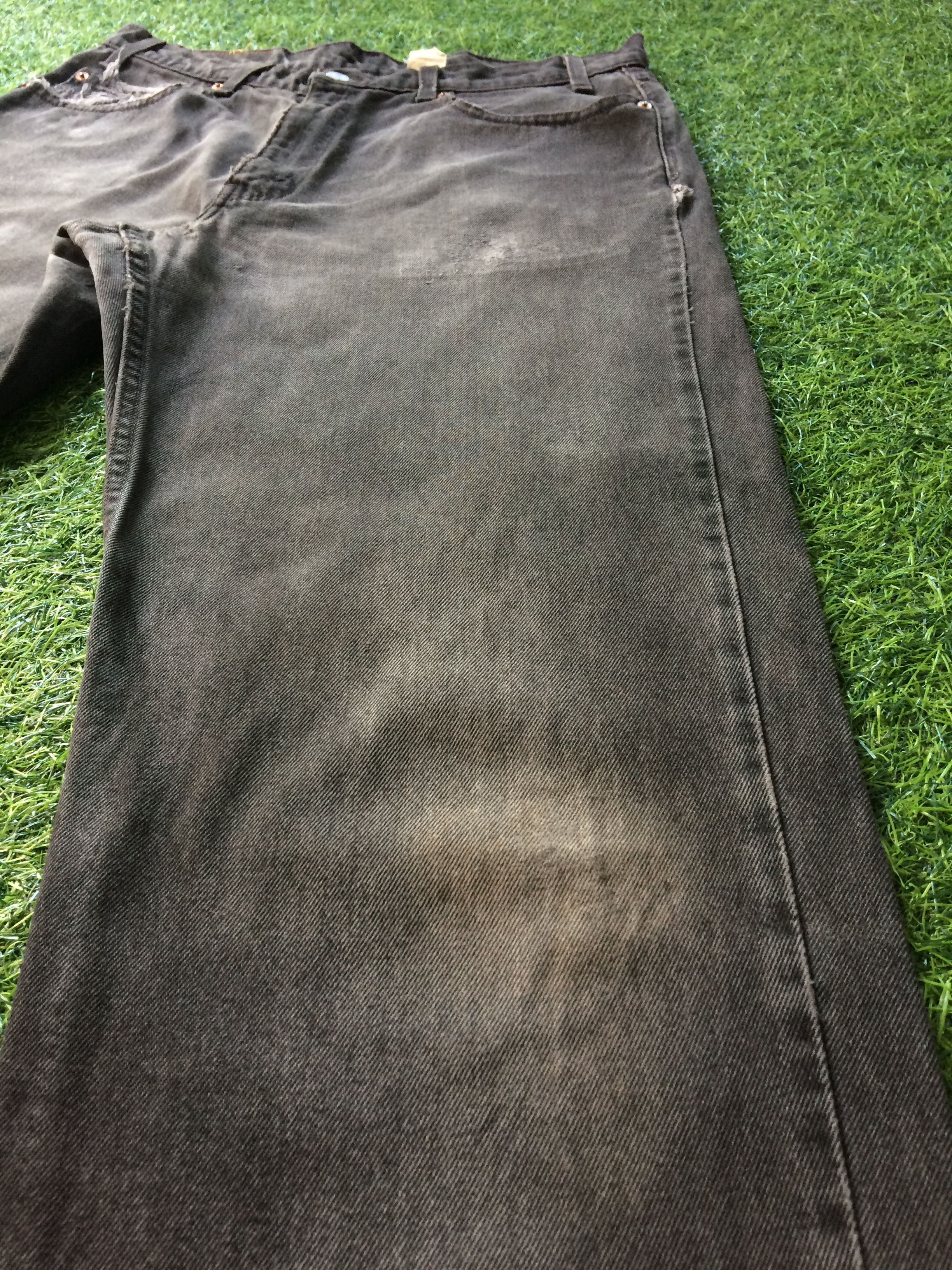 Levi's × Vintage Levis 550 Faded Black Wash Jeans #B-691 Size US 34 / EU 50 - 7 Thumbnail