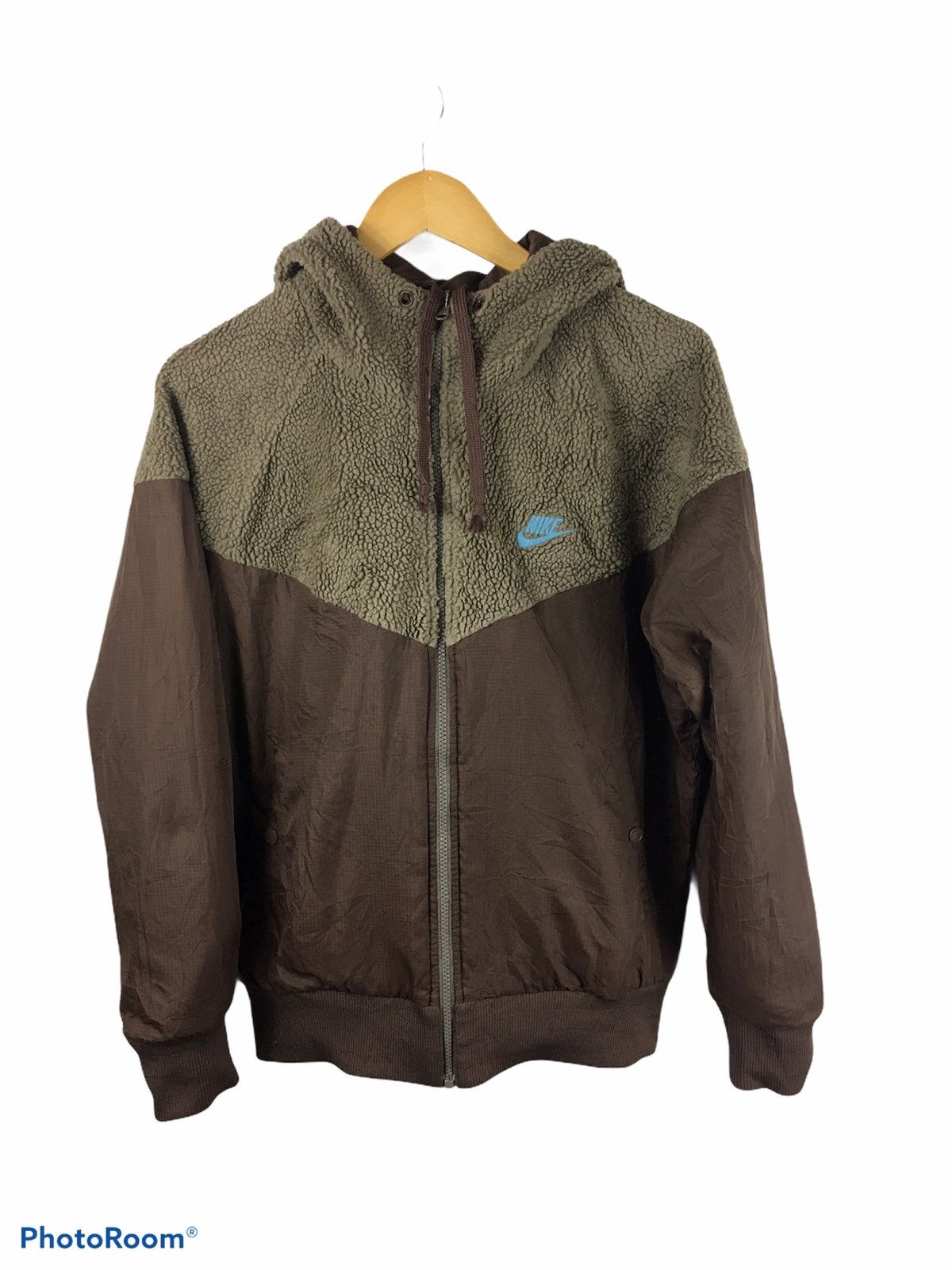 Nike Nike Sherpa Riversible Jacket Size US L / EU 52-54 / 3 - 3 Thumbnail