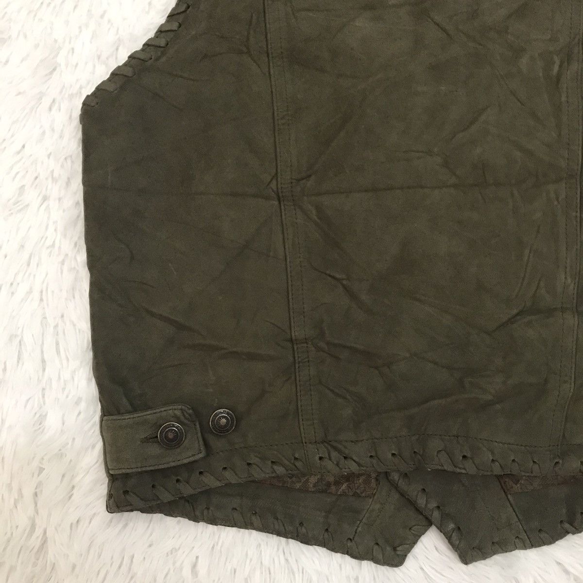 Genuine Leather Edward Vest Genuine Leather Italy Size US M / EU 48-50 / 2 - 10 Thumbnail