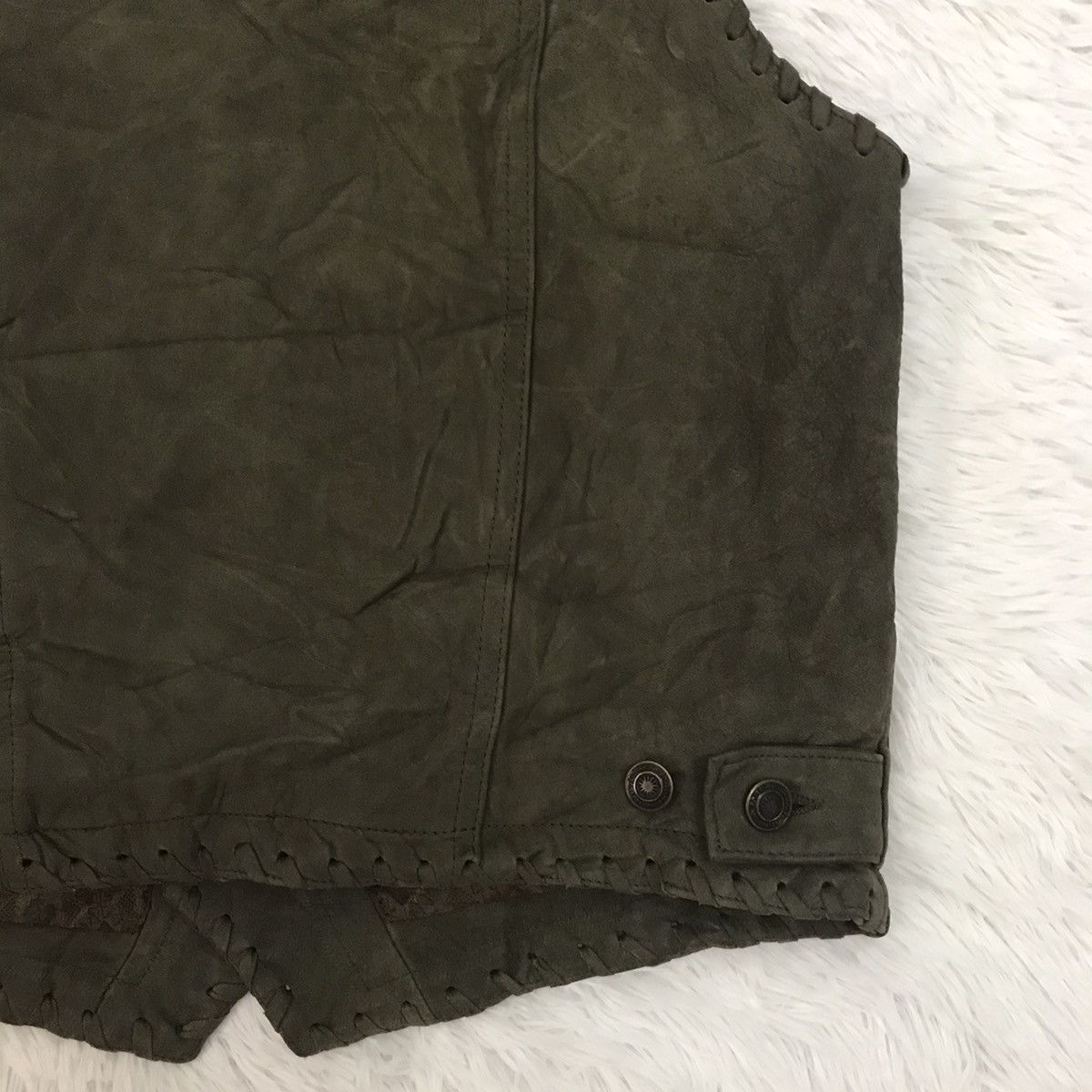 Genuine Leather Edward Vest Genuine Leather Italy Size US M / EU 48-50 / 2 - 9 Thumbnail