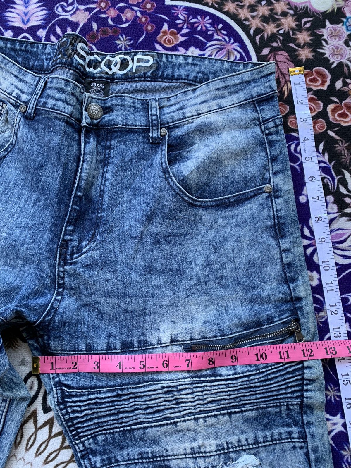 SCOOP Scoop NYC Biker Denim Size US 38 / EU 54 - 11 Thumbnail