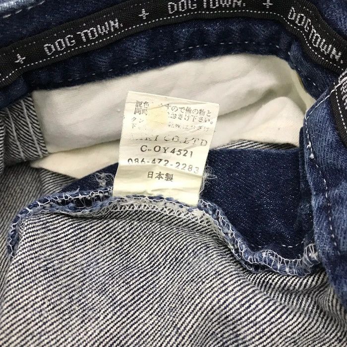 Dogtown × Vintage (SY0147) VTG JAPAN DOG TOWN X SKATEBOARD BAGGY PANTS 90s Size US 28 / EU 44 - 7 Thumbnail