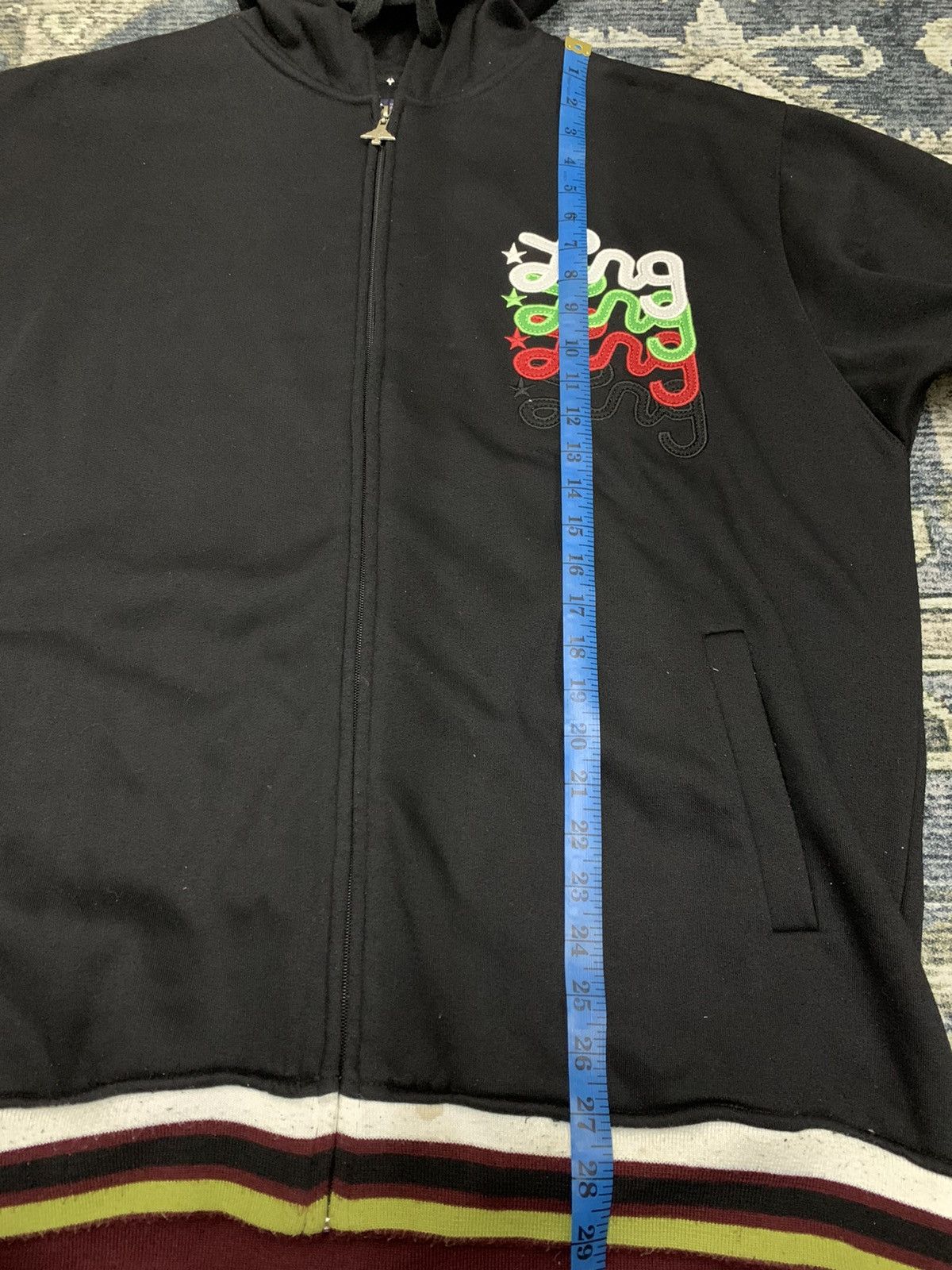 LRG LRG Big Spellout Embroidered Zipper Hoodie with soft brim Size US XL / EU 56 / 4 - 12 Thumbnail