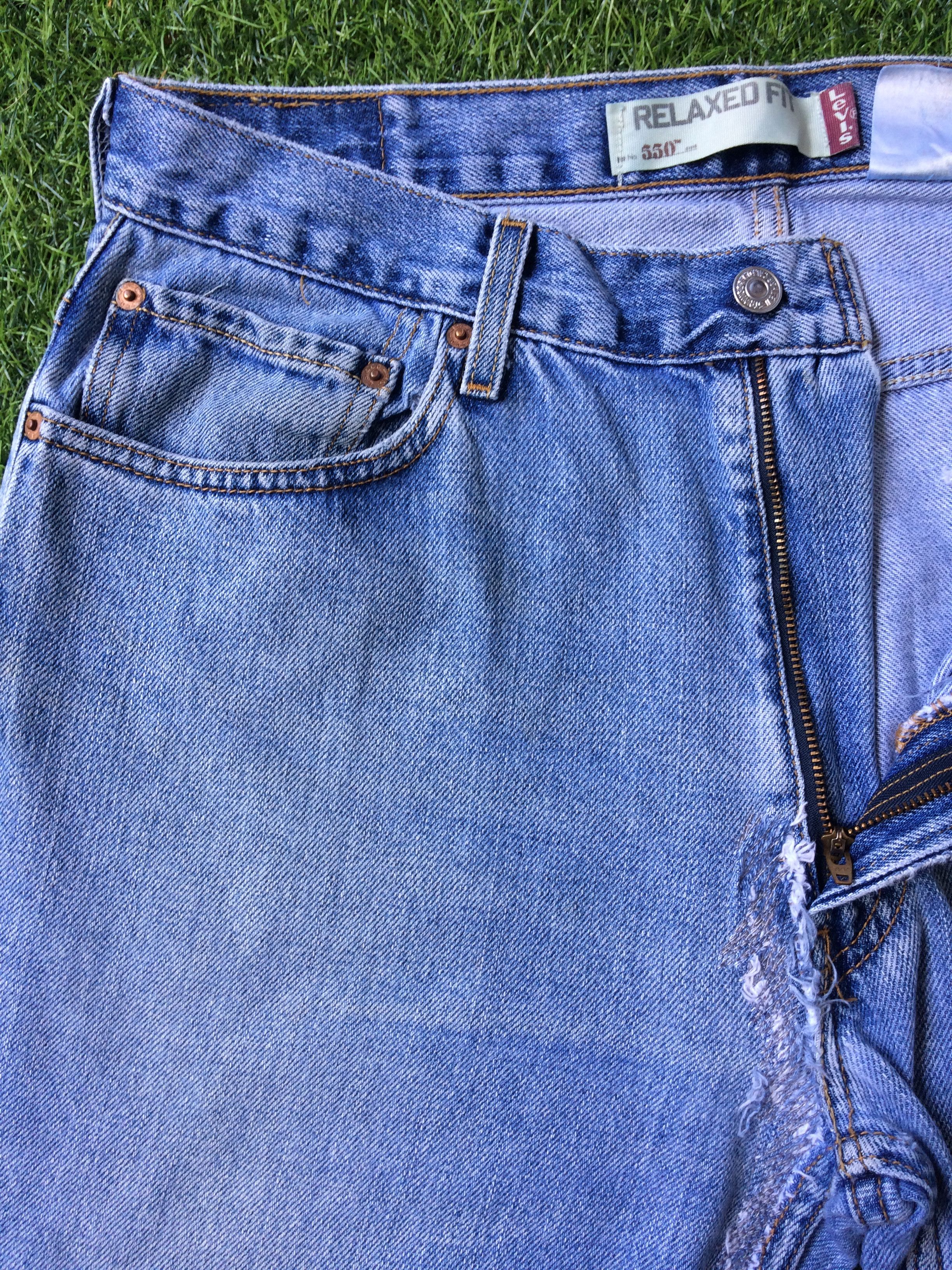 Levi's × Vintage Vintage Distressed Levis 550 Jeans #B-467 Size US 33 - 3 Thumbnail