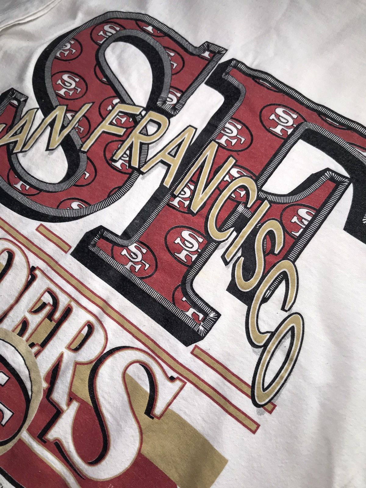 NFL Trensh NFL San Francisco 49ERS Vintage 93s Forty niner Tee Size US M / EU 48-50 / 2 - 7 Thumbnail