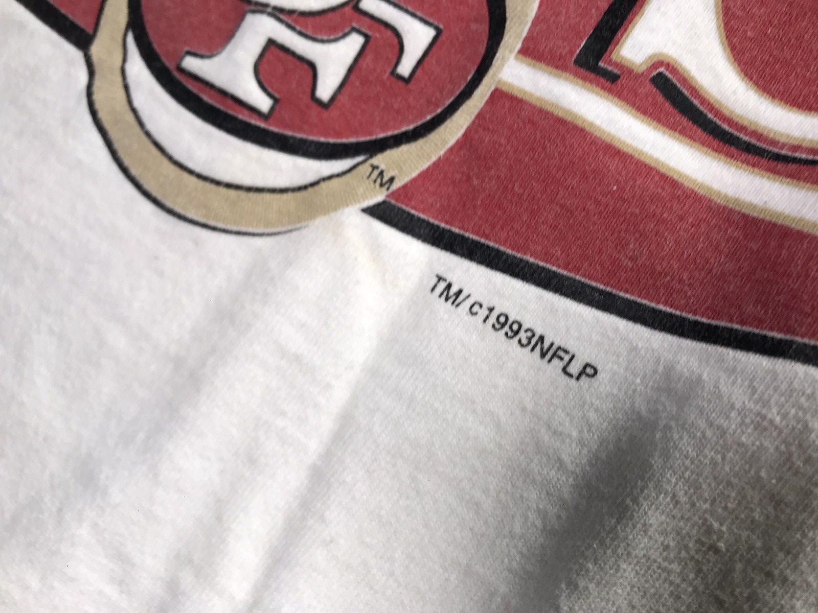 NFL Trensh NFL San Francisco 49ERS Vintage 93s Forty niner Tee Size US M / EU 48-50 / 2 - 14 Thumbnail