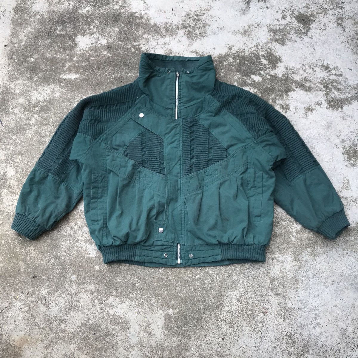 Japanese Brand OVERSIZED DESIGNERS INSPIRED ISSEY MIYAKE BOMBER JACKET Size US L / EU 52-54 / 3 - 1 Thumbnail